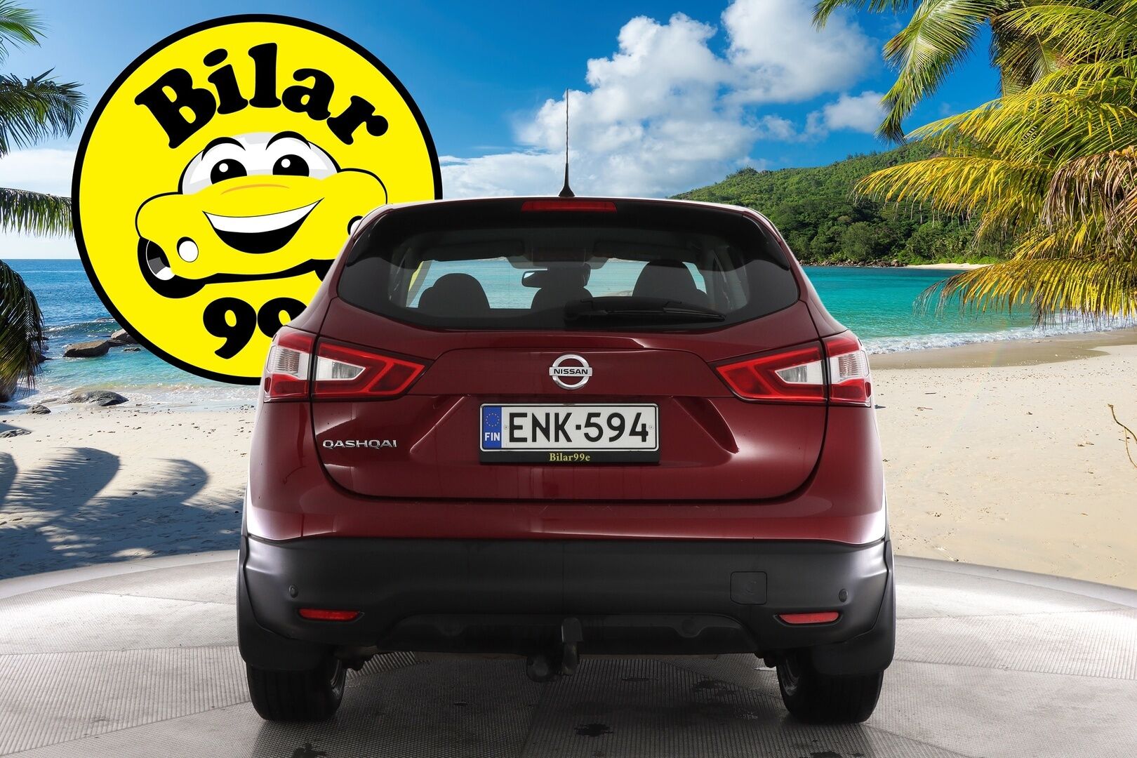 Nissan Qashqai 2015 DIG-T 115 Acenta 2WD 6M/T Safety Pack - Vakkari | Tutkat | Bluetooth | Lane Assist | Koukku | Lohko+sisäp.