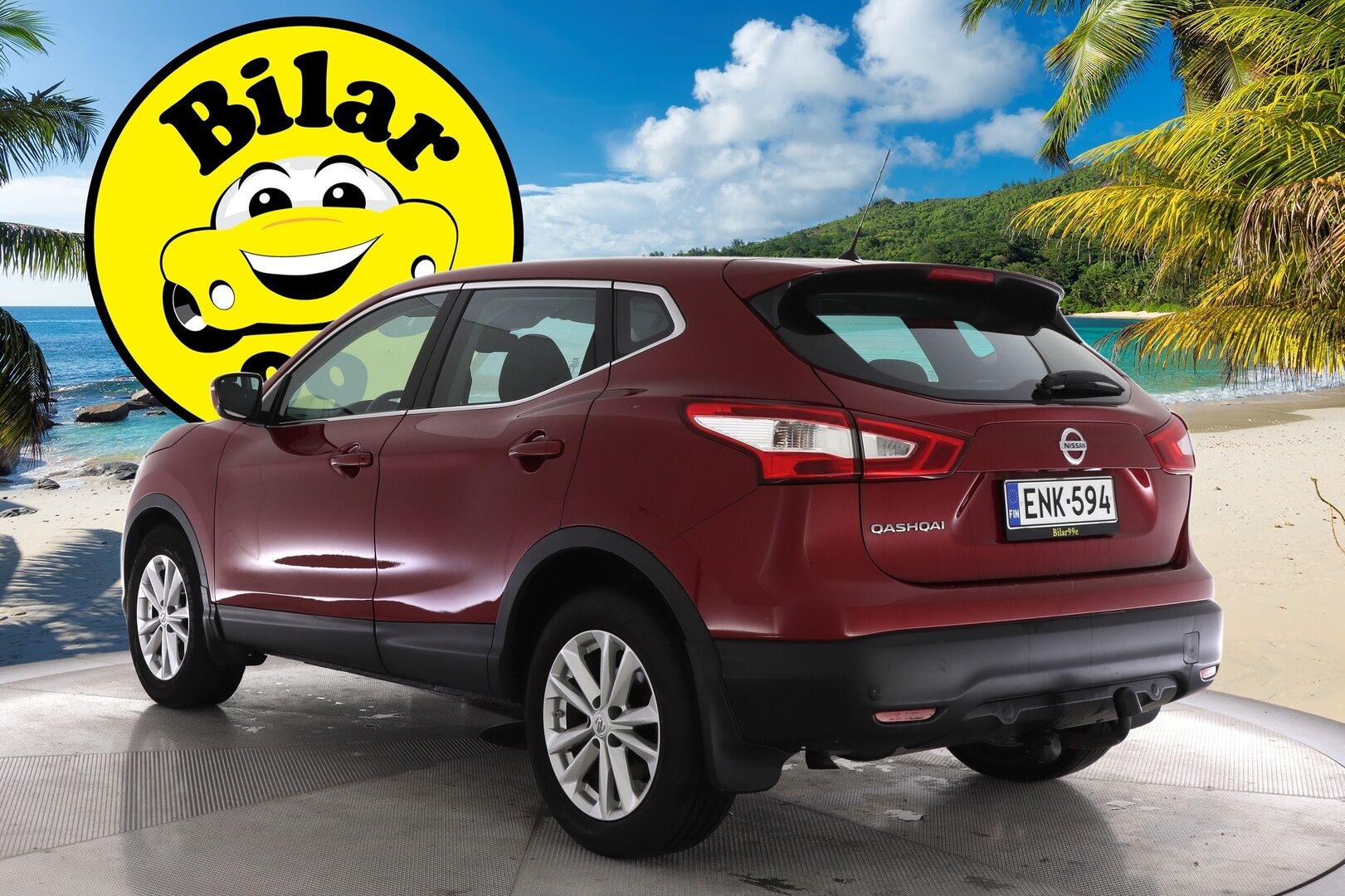 Nissan Qashqai 2015 DIG-T 115 Acenta 2WD 6M/T Safety Pack - Vakkari | Tutkat | Bluetooth | Lane Assist | Koukku | Lohko+sisäp.