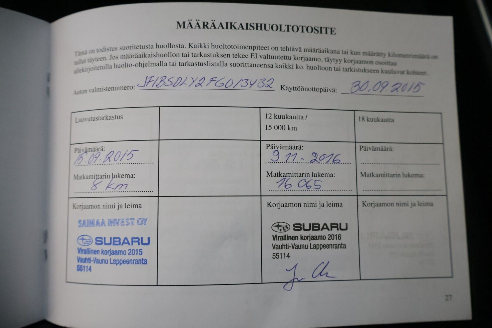 Subaru Outback 2015 2,0 TD Base CVT *Myydään huutokaupat.com / Webasto / Adapt vakkari / Kamera * - * Myydään Huutokaupat.com *