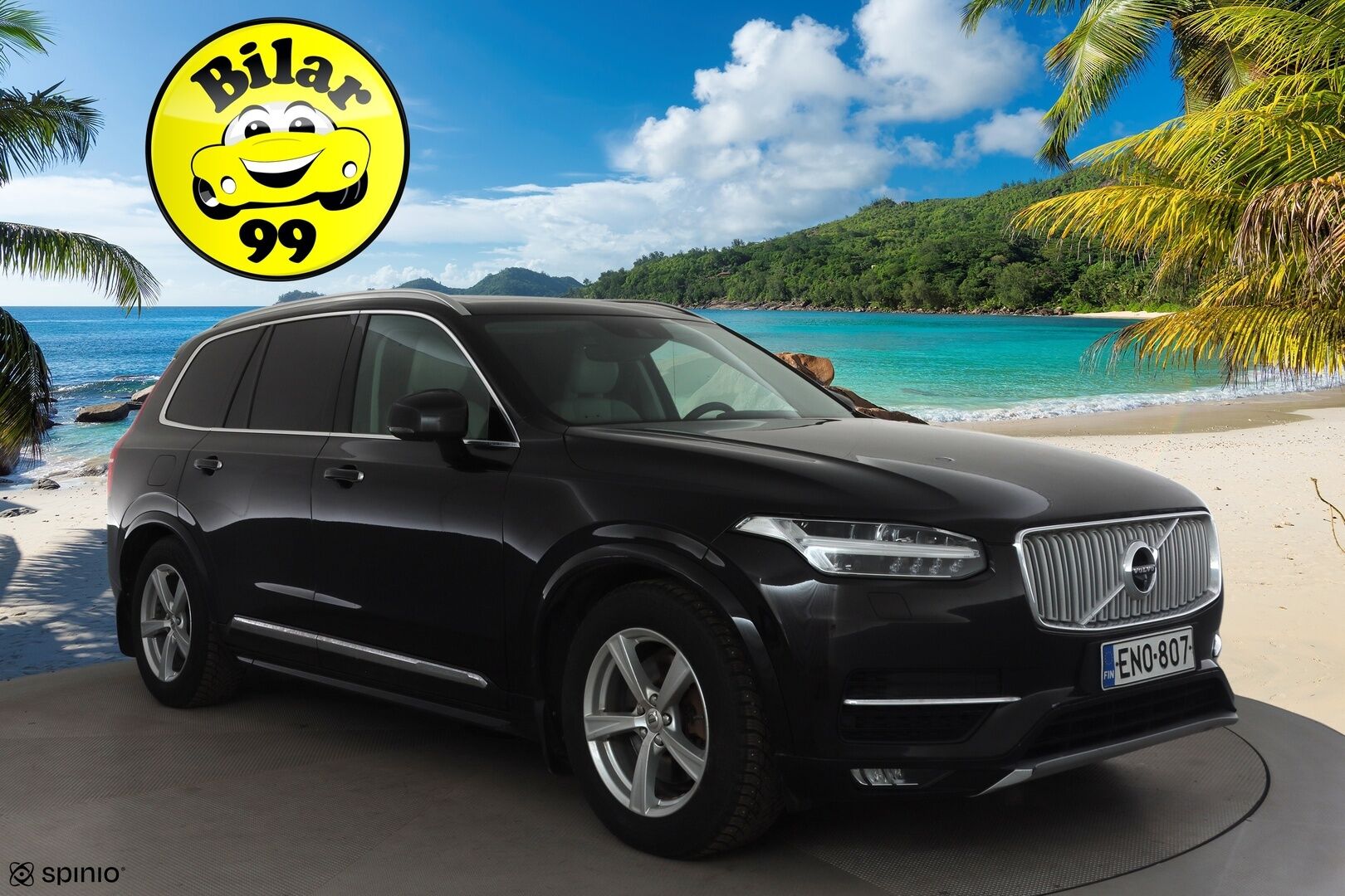 Volvo XC90 2016 T6 AWD Inscription aut 7-P * ACC / Webasto / HUD / 360° / Ilmastoidut muistipenkit / Panorama / Ilma-alusta / Full LED * - SUOMEEN UUTENA MYYTY HARVINAINEN BENSA T6/Kahdet renkaat aluvanteilla - HULLUT AVAJAISHULINAT KORKOTARJOUS 3,29 %