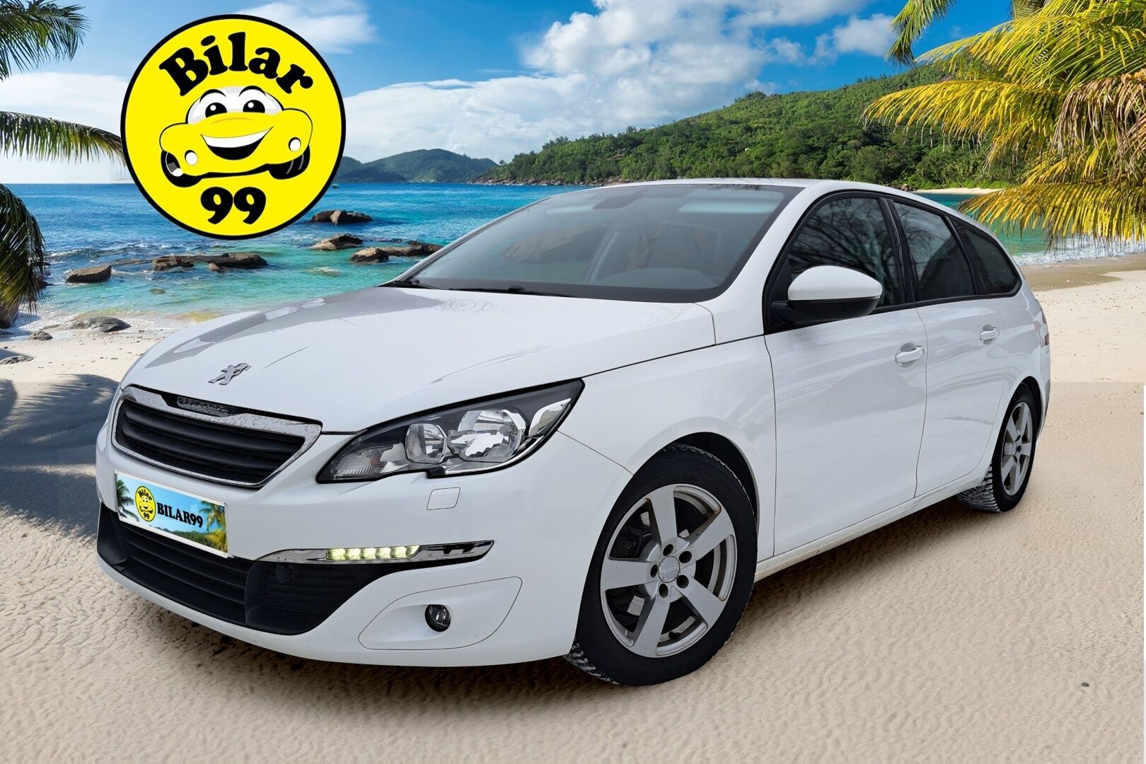 Peugeot 308 2016 SW Active BlueHDi 120 * Suomiauto / Vetokoukku / Lohkolämmitin / Vakkari / Tutkat / Bluetooth / 2x renkaat * - Siistikuntoinen, taloudellinen auto maltillisilla kilometreillä! / Viimeisin huolto tehty 145tkm kohdalla