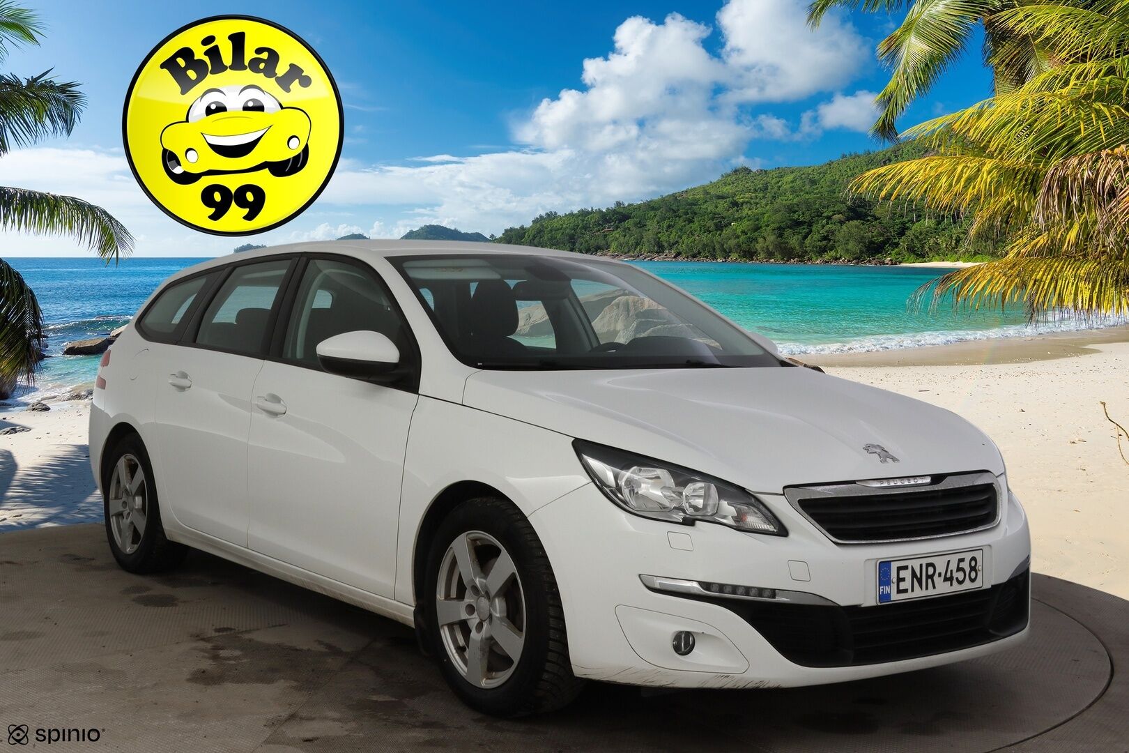 Peugeot 308 2016 SW Active BlueHDi 120 * Suomiauto / Vetokoukku / Lohkolämmitin / Vakkari / Tutkat / Bluetooth / 2x renkaat * - Siistikuntoinen, taloudellinen auto maltillisilla kilometreillä! / Viimeisin huolto tehty 145tkm kohdalla