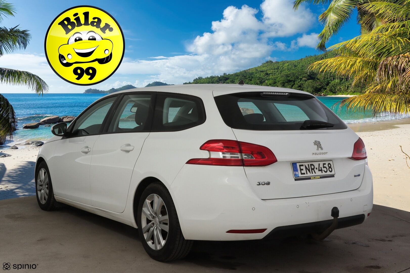 Peugeot 308 2016 SW Active BlueHDi 120 * Suomiauto / Vetokoukku / Lohkolämmitin / Vakkari / Tutkat / Bluetooth / 2x renkaat * - Siistikuntoinen, taloudellinen auto maltillisilla kilometreillä! / Viimeisin huolto tehty 145tkm kohdalla