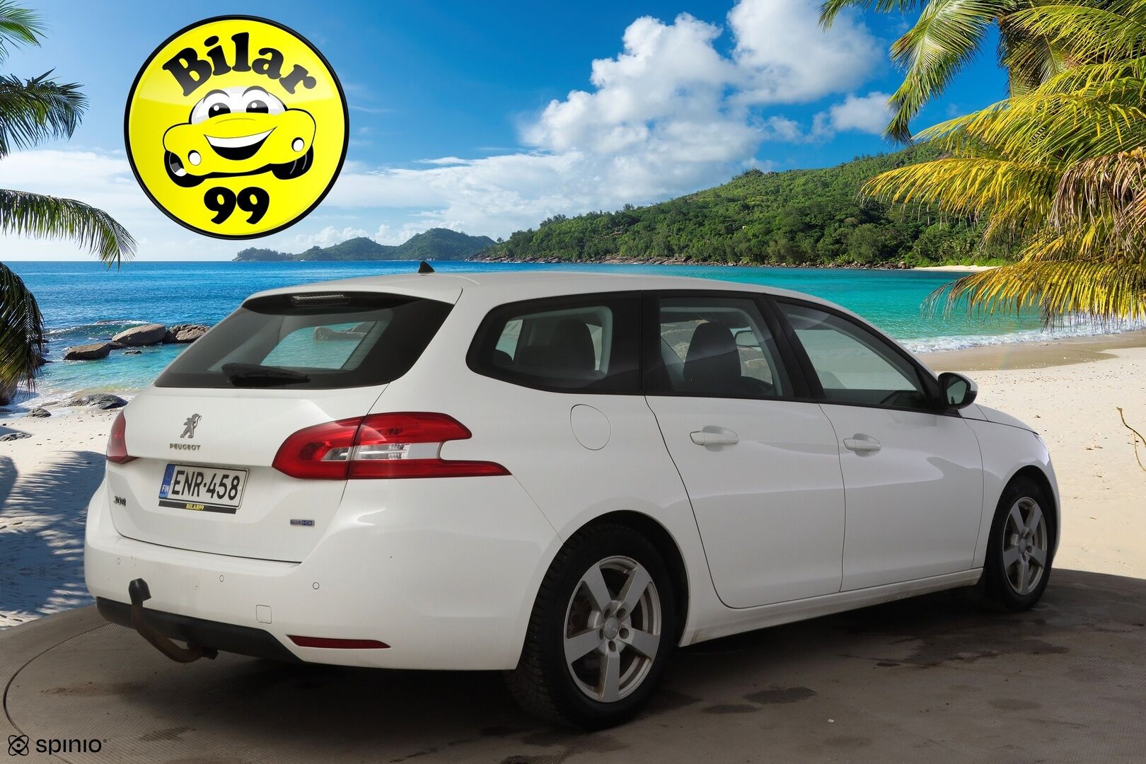 Peugeot 308 2016 SW Active BlueHDi 120 * Suomiauto / Vetokoukku / Lohkolämmitin / Vakkari / Tutkat / Bluetooth / 2x renkaat * - Siistikuntoinen, taloudellinen auto maltillisilla kilometreillä! / Viimeisin huolto tehty 145tkm kohdalla