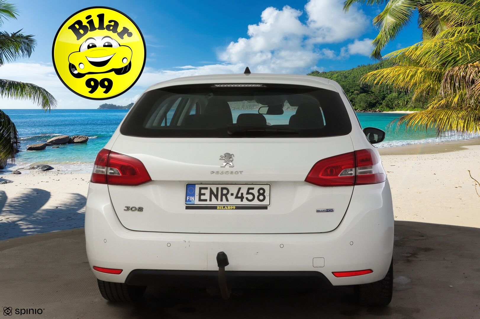 Peugeot 308 2016 SW Active BlueHDi 120 * Suomiauto / Vetokoukku / Lohkolämmitin / Vakkari / Tutkat / Bluetooth / 2x renkaat * - Siistikuntoinen, taloudellinen auto maltillisilla kilometreillä! / Viimeisin huolto tehty 145tkm kohdalla