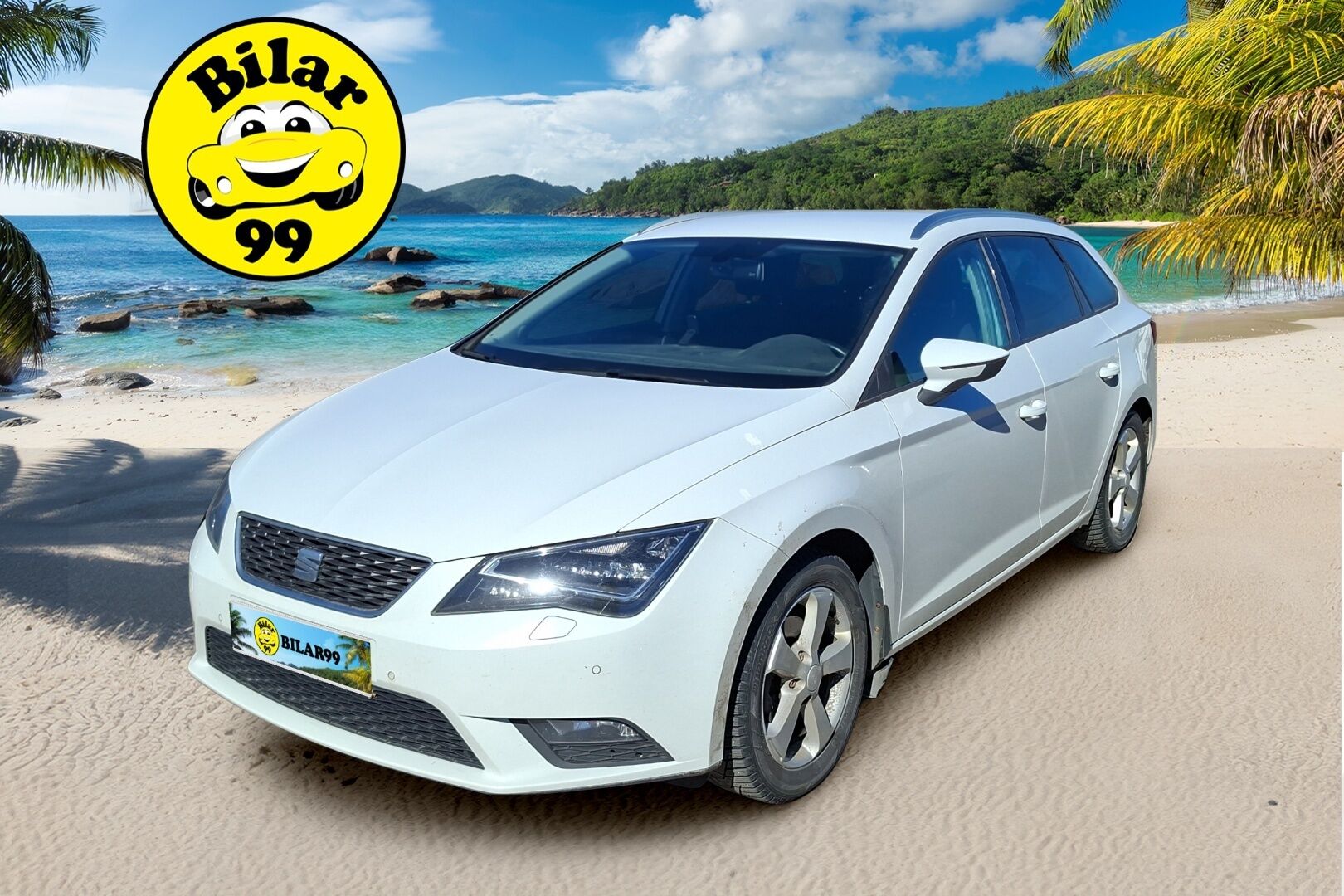 Seat Leon ST 2016 1,6 TDI 105 Style DSG / *Webasto* / *Vetokoukku* / *LED* - HULLUT AVAJAISHULINAT KORKOTARJOUS 3,29 %