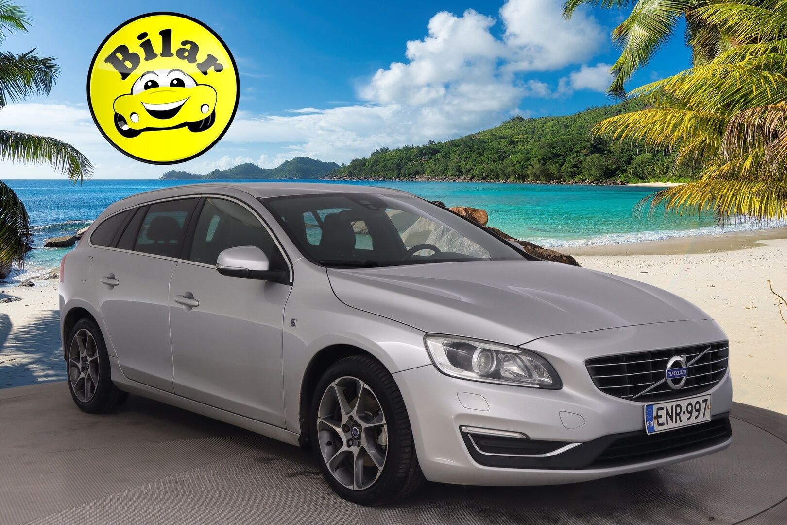 Volvo V60 2015 D4 Ocean Race Business aut - Webasto | Digimittaristo | City Safety | Vakionopeudensäädin | Nahkasisusta | 2x Renkaat&Alumiinivanteilla | Suomi-Auto 