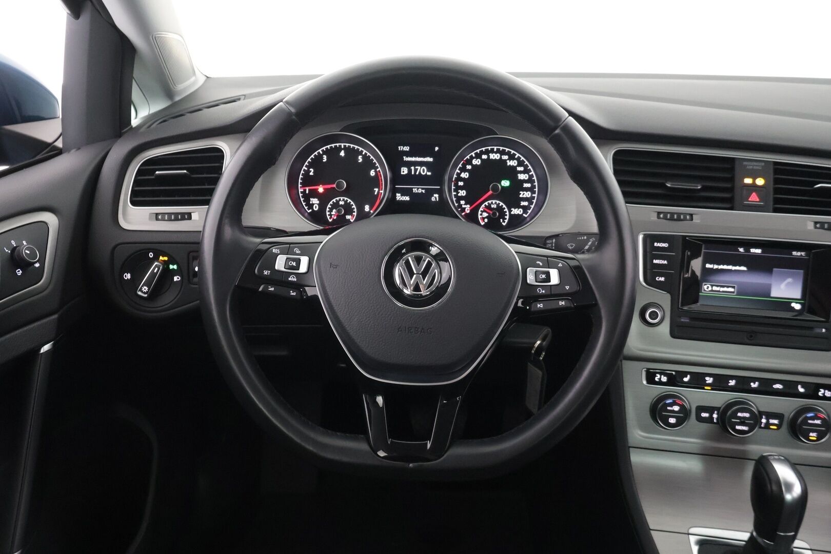 Volkswagen Golf 2016 Comfortline 1,0 TSI 85 kW (115 hv) DSG-autom. ** Lohko+sisäp / 2.om Suomi-auto / Merkkihuollettu / Tutkat / Vakkari **
