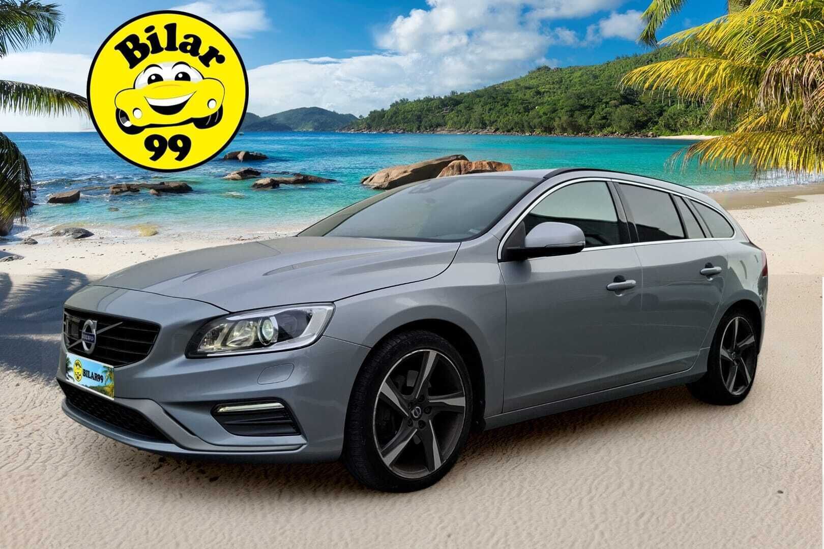 Volvo V60 2016 D4 AWD R-Design aut - *Webasto / ACC / Blis / Navigointi / VOC / Sporttipenkit / Kattavasti varusteltu!*