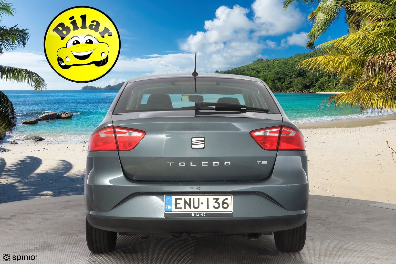 Seat Toledo 2016 1,2 TSI 90 Start&Stop Reference - Lohkolämmitin | HiFi äänentoisto | P-Tutka | Vakionopeudensäädin | Suomi-auto | Viimeisin huolto 159tkm | Jakohihna vaihdettu | Kahdet renkaat