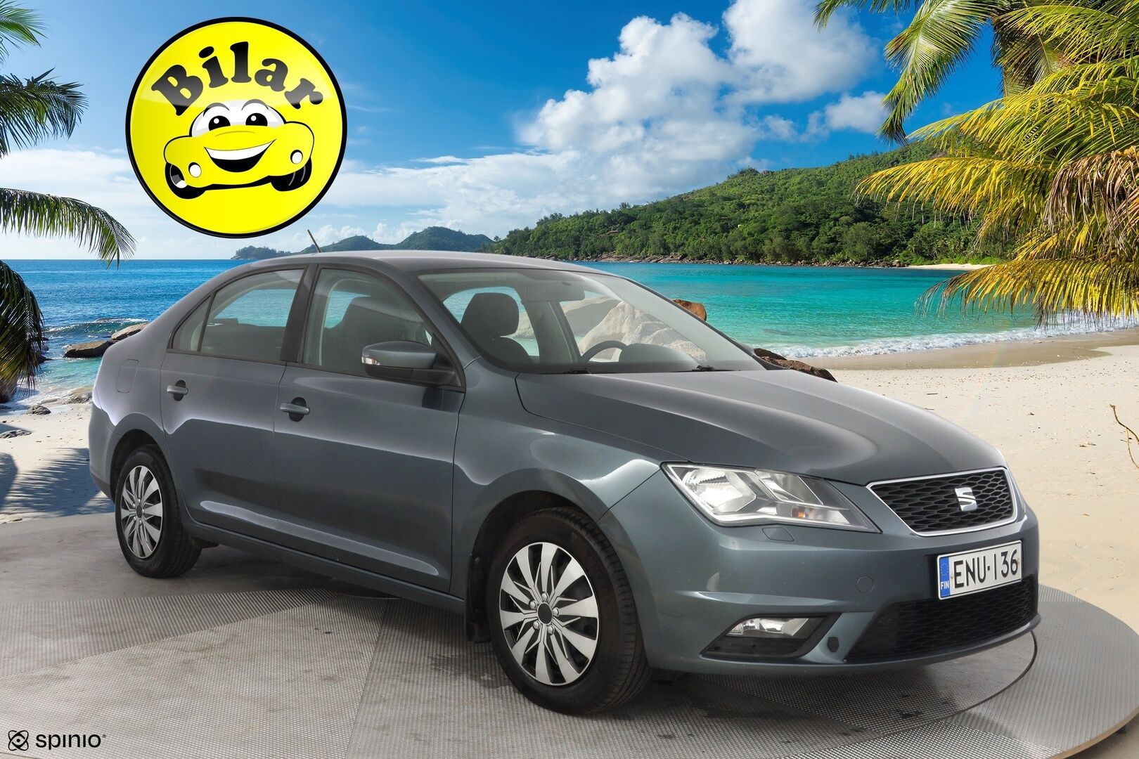 Seat Toledo 2016 1,2 TSI 90 Start&Stop Reference - Lohkolämmitin | HiFi äänentoisto | P-Tutka | Vakionopeudensäädin | Suomi-auto | Viimeisin huolto 159tkm | Jakohihna vaihdettu | Kahdet renkaat