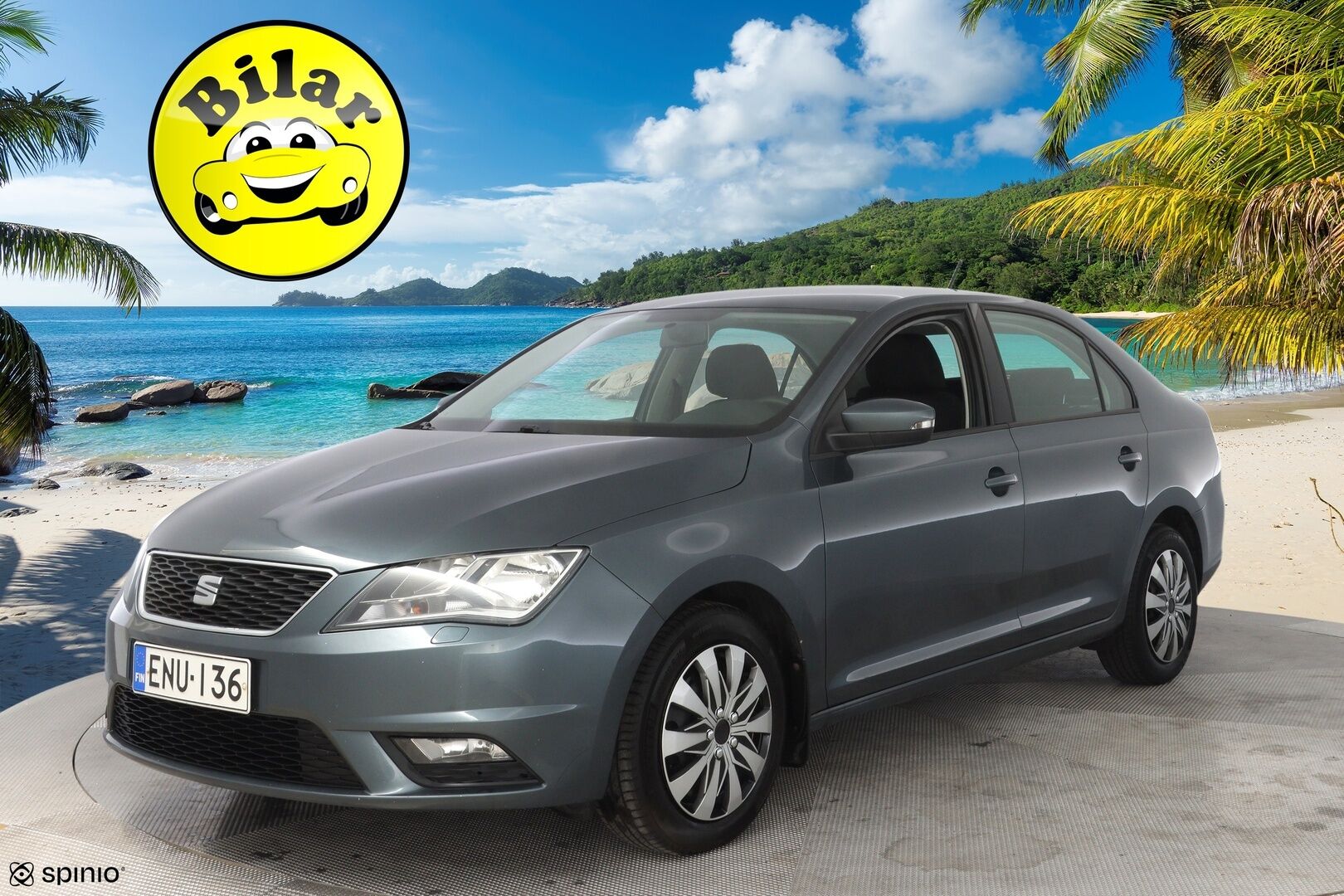 Seat Toledo 2016 1,2 TSI 90 Start&Stop Reference - Lohkolämmitin | HiFi äänentoisto | P-Tutka | Vakionopeudensäädin | Suomi-auto | Viimeisin huolto 159tkm | Jakohihna vaihdettu | Kahdet renkaat