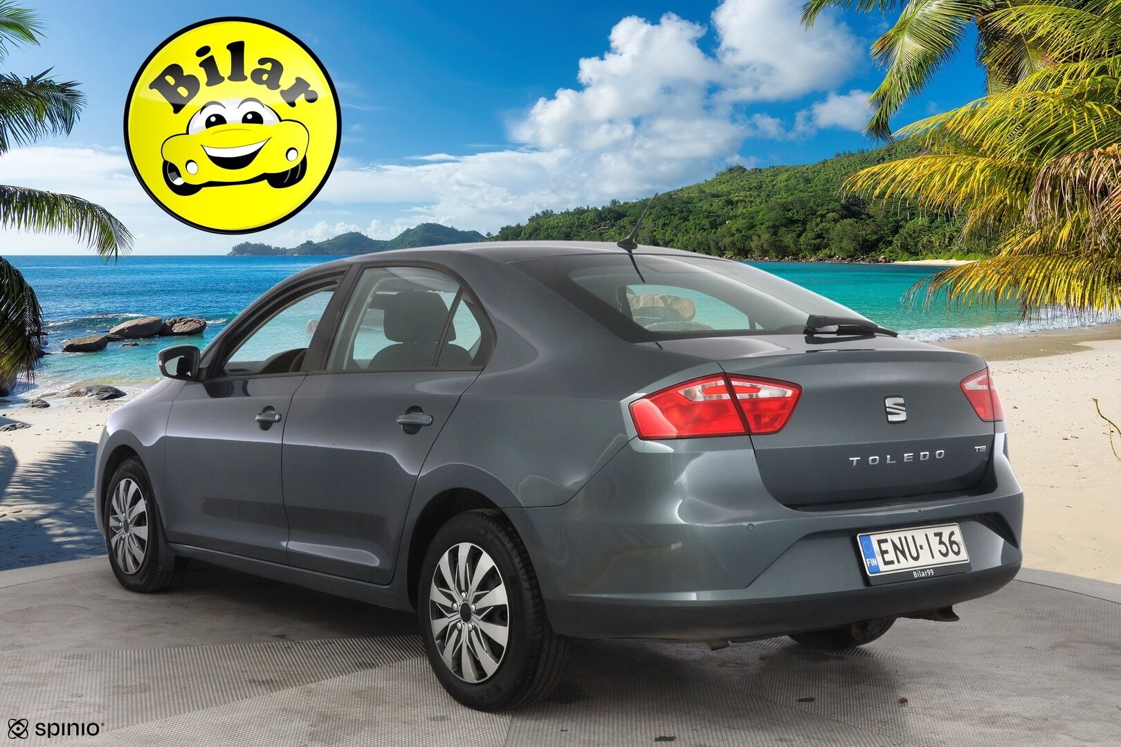Seat Toledo 2016 1,2 TSI 90 Start&Stop Reference - Lohkolämmitin | HiFi äänentoisto | P-Tutka | Vakionopeudensäädin | Suomi-auto | Viimeisin huolto 159tkm | Jakohihna vaihdettu | Kahdet renkaat