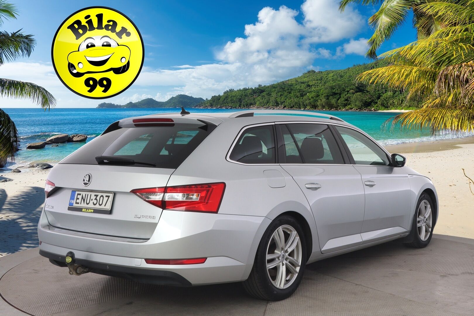 Skoda Superb 2016 Combi 1,6 TDI Ambition *Tehdaskoukku / Webasto / Tutkat / SmartLink / Xenon* - *Suomi-Auto / 2x renkaat ja vanteet / Jakohihna vaihdettu 2022*
