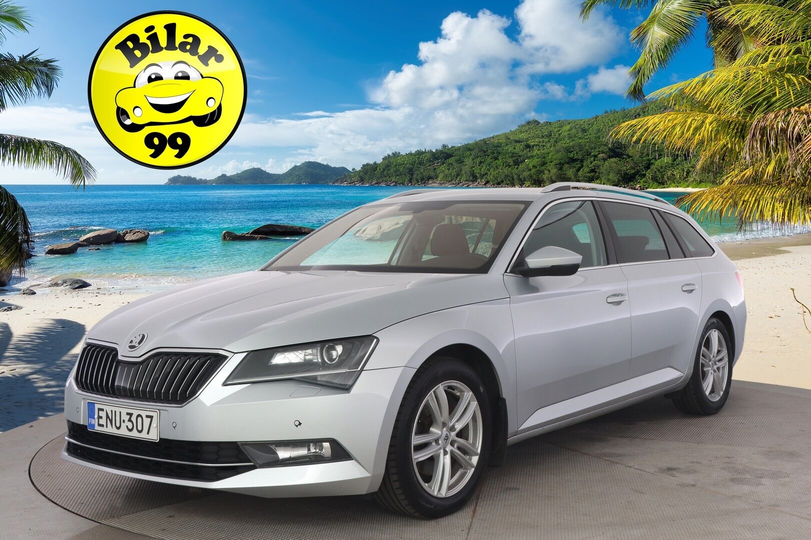 Skoda Superb 2016 Combi 1,6 TDI Ambition *Tehdaskoukku / Webasto / Tutkat / SmartLink / Xenon* - *Suomi-Auto / 2x renkaat ja vanteet / Jakohihna vaihdettu 2022*