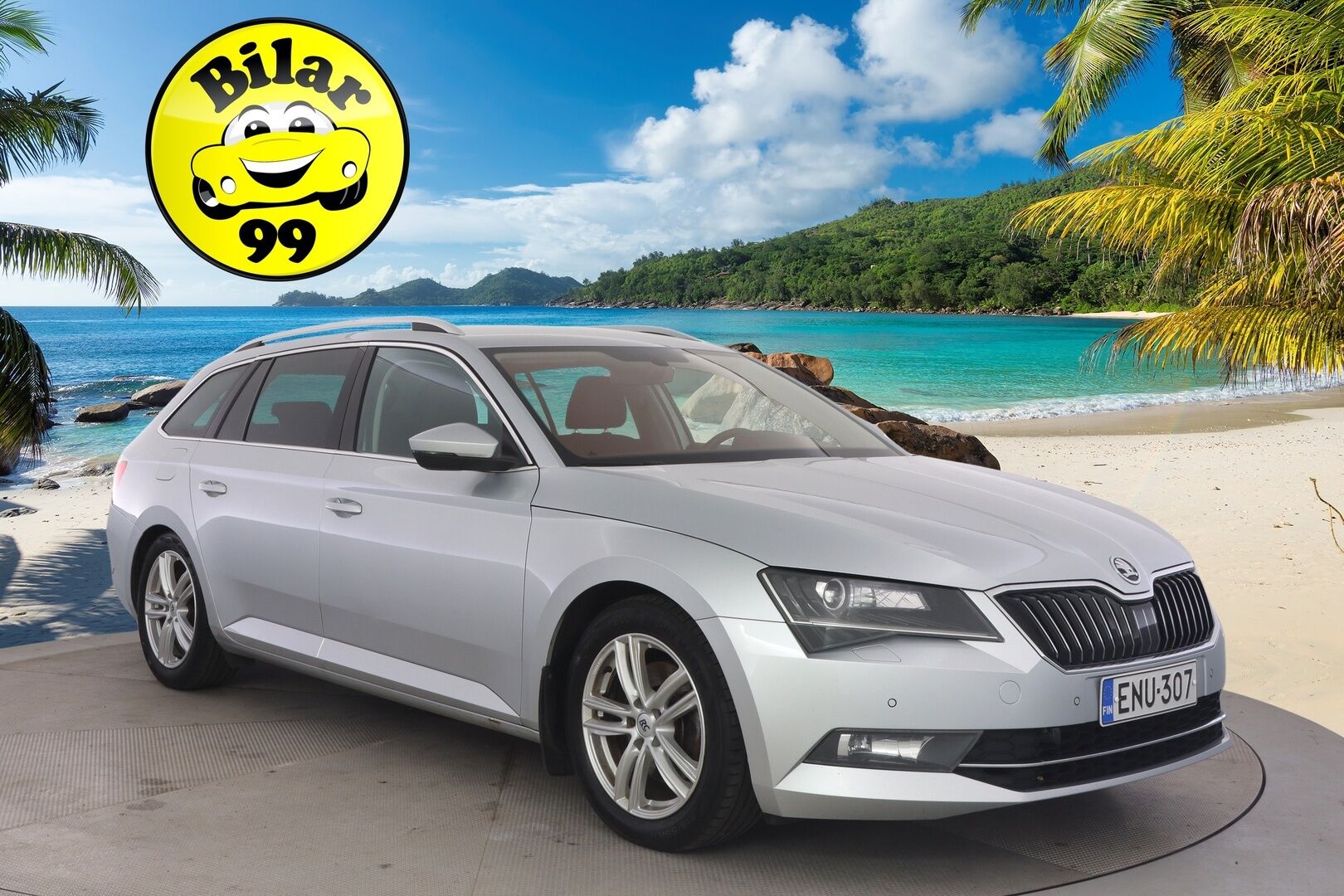 Skoda Superb 2016 Combi 1,6 TDI Ambition *Tehdaskoukku / Webasto / Tutkat / SmartLink / Xenon* - *Suomi-Auto / 2x renkaat ja vanteet / Jakohihna vaihdettu 2022*