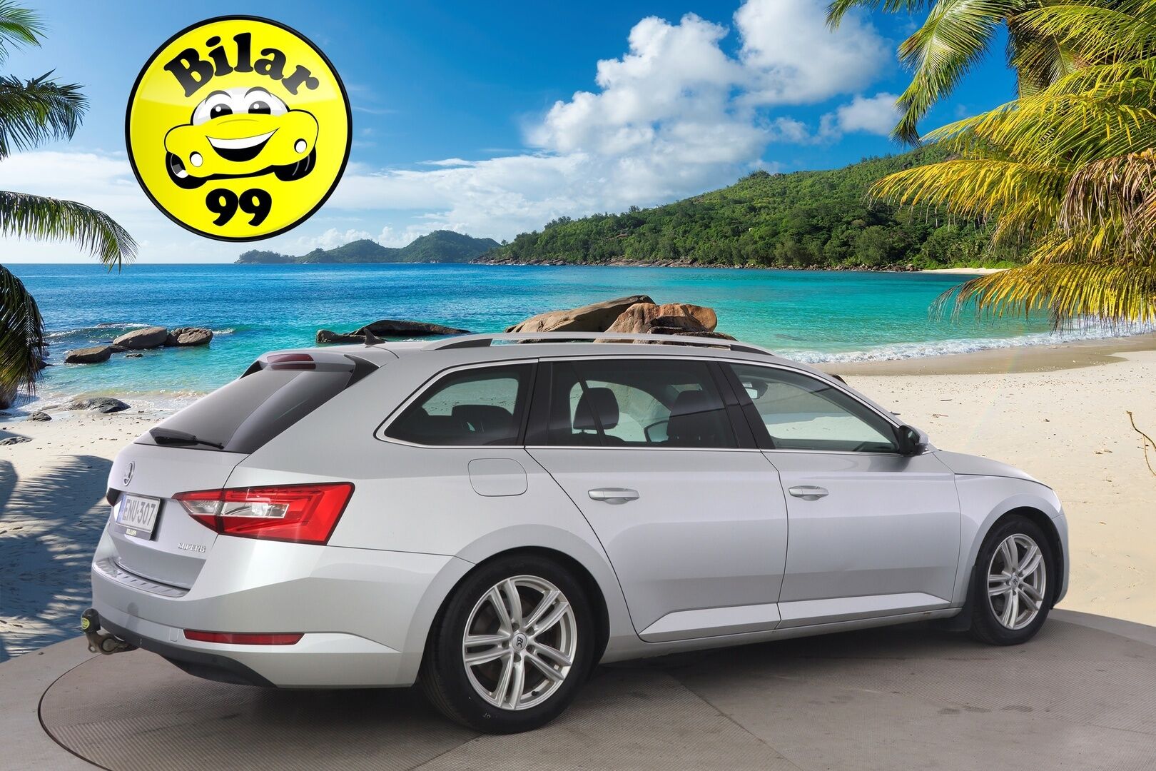 Skoda Superb 2016 Combi 1,6 TDI Ambition *Tehdaskoukku / Webasto / Tutkat / SmartLink / Xenon* - *Suomi-Auto / 2x renkaat ja vanteet / Jakohihna vaihdettu 2022*
