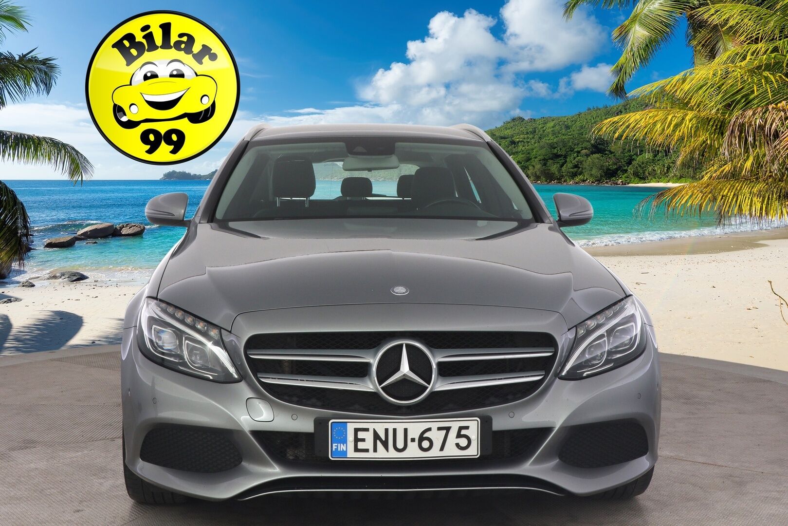 Mercedes-Benz C 2016 350 e T A Premium Business** Navi / Sporttipenkit / Sähköinen takaluukku / Puolinahat** - *Vähän ajettu / Kahdet hyvät renkaat aluvanteilla*