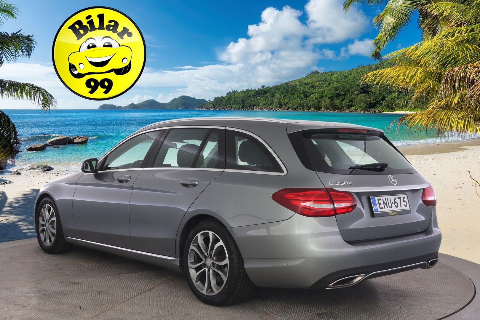 Mercedes-Benz C 2016 350 e T A Premium Business** Navi / Sporttipenkit / Sähköinen takaluukku / Puolinahat** - *Vähän ajettu / Kahdet hyvät renkaat aluvanteilla*