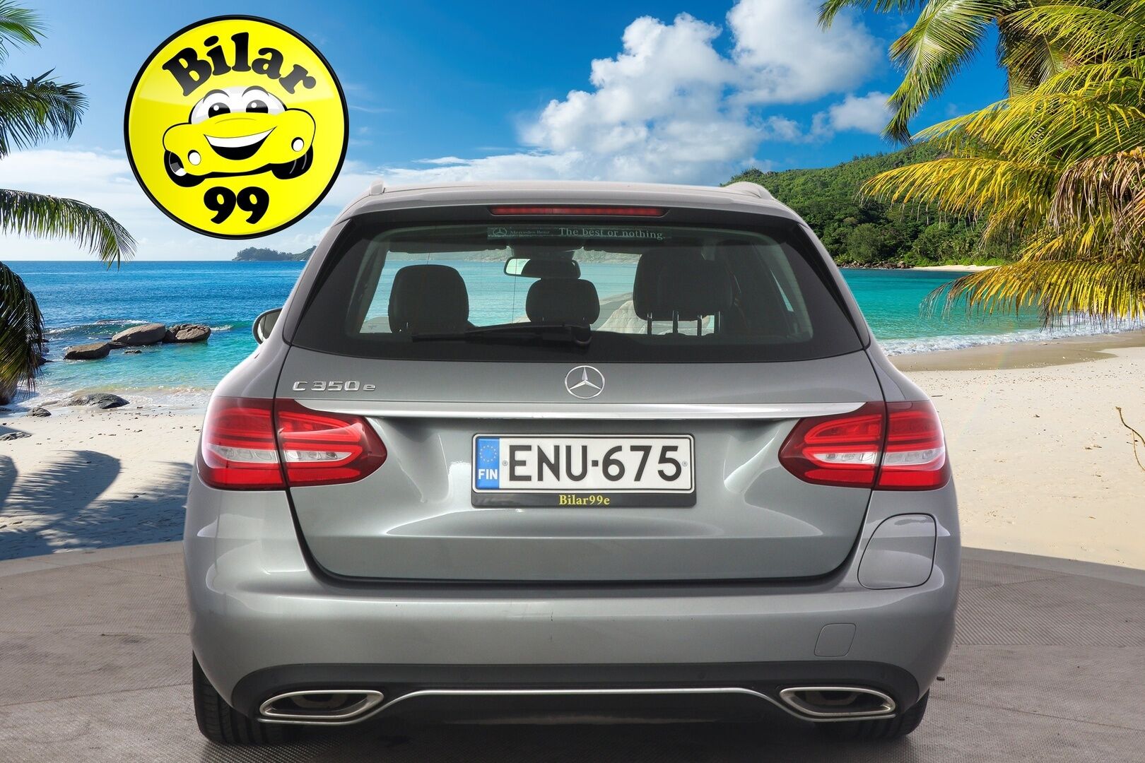 Mercedes-Benz C 2016 350 e T A Premium Business** Navi / Sporttipenkit / Sähköinen takaluukku / Puolinahat** - *Vähän ajettu / Kahdet hyvät renkaat aluvanteilla*