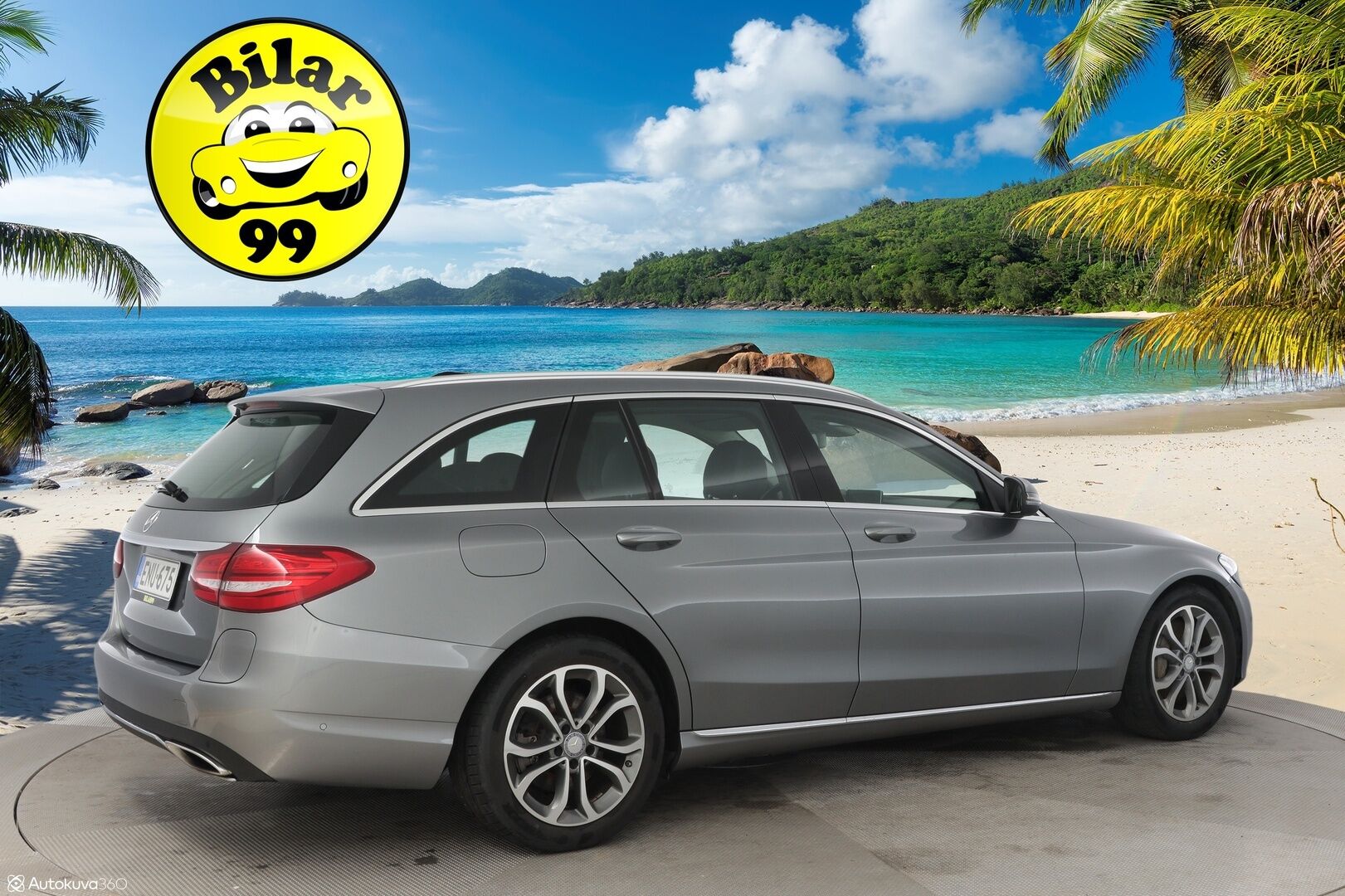 Mercedes-Benz C 2015 350 e T A Premium Business** Navi / Sporttipenkit / Sähköinen takaluukku / Puolinahat** - **Vähän ajettu ja siisti / Kahdet hyvät renkaat alu vanteilla**