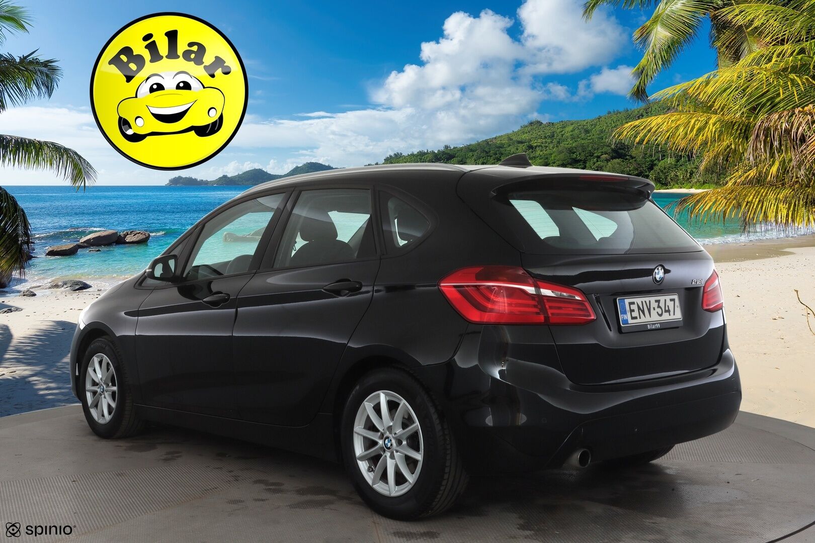 BMW 218 2016 F45 Active Tourer 218i A Business - | LED | P.tutkat | Vakkari | Lohko&Sisätilanlämmitin | Bluetooth | Suomi-auto | Kahdet renkaat | Merkkihuollot | 