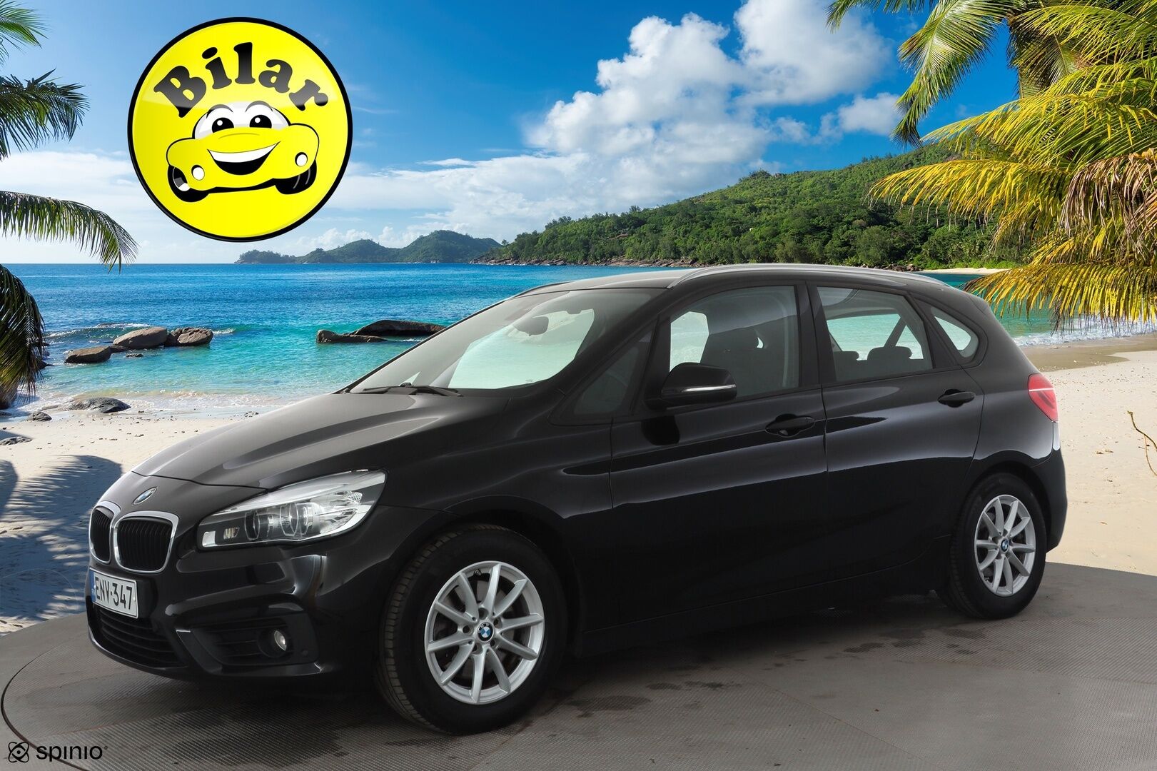 BMW 218 2016 F45 Active Tourer 218i A Business - | LED | P.tutkat | Vakkari | Lohko&Sisätilanlämmitin | Bluetooth | Suomi-auto | Kahdet renkaat | Merkkihuollot | 