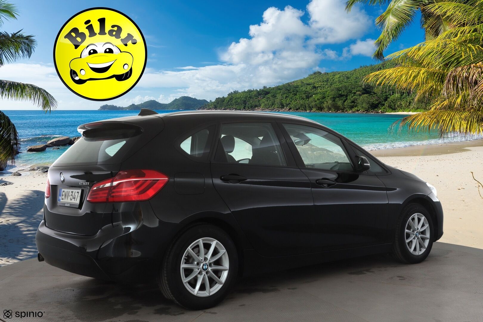 BMW 218 2016 F45 Active Tourer 218i A Business - | LED | P.tutkat | Vakkari | Lohko&Sisätilanlämmitin | Bluetooth | Suomi-auto | Kahdet renkaat | Merkkihuollot | 