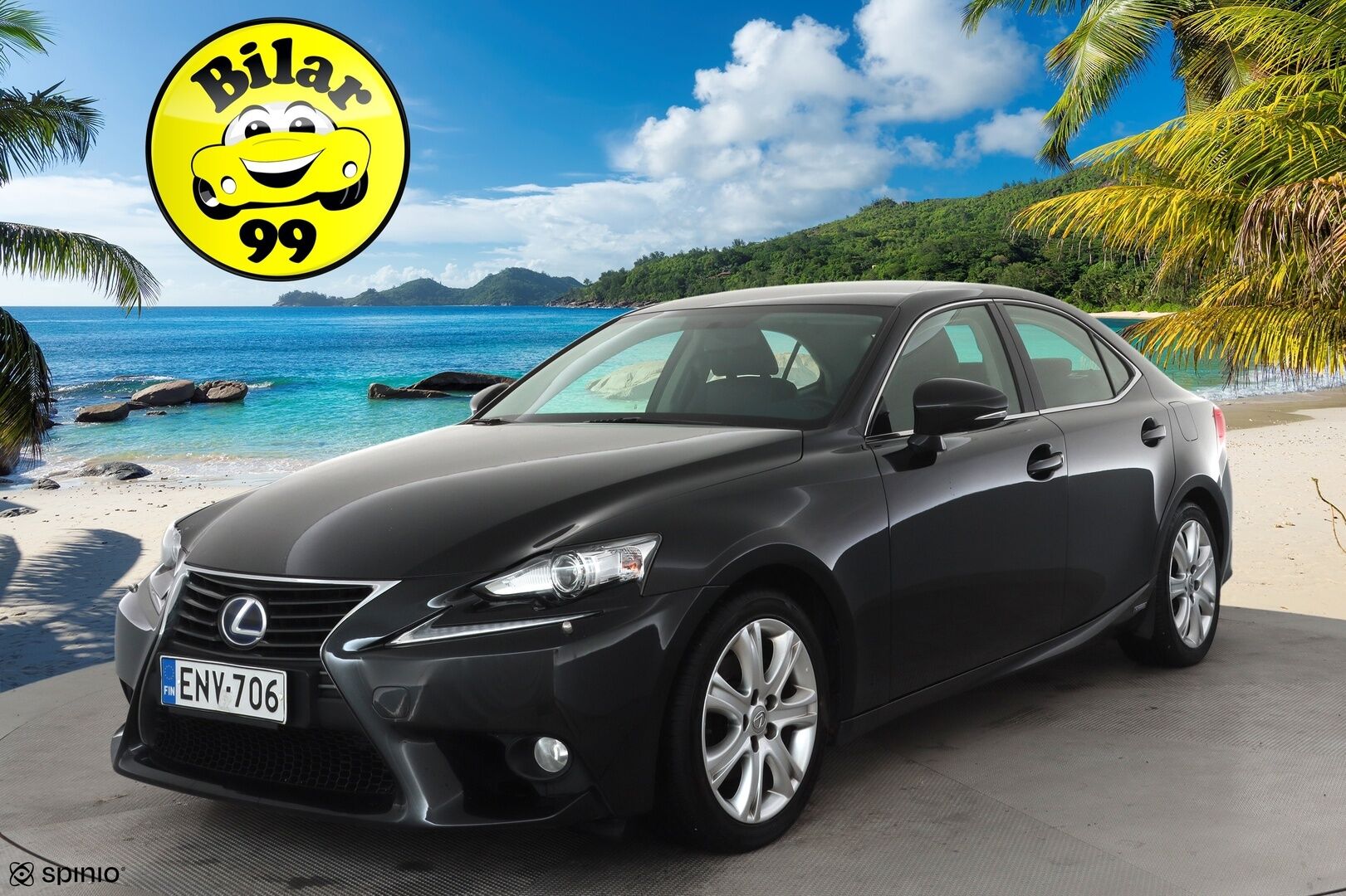 Lexus IS 2014 300h Comfort * Vakkari / P.Kamera / Puolinahat / Navi / Xenon / Bluetooth / Autom.ilmastointi * - Kahdet renkaat aluvanteilla - HULLUT AVAJAISHULINAT KORKOTARJOUS 3,29 %