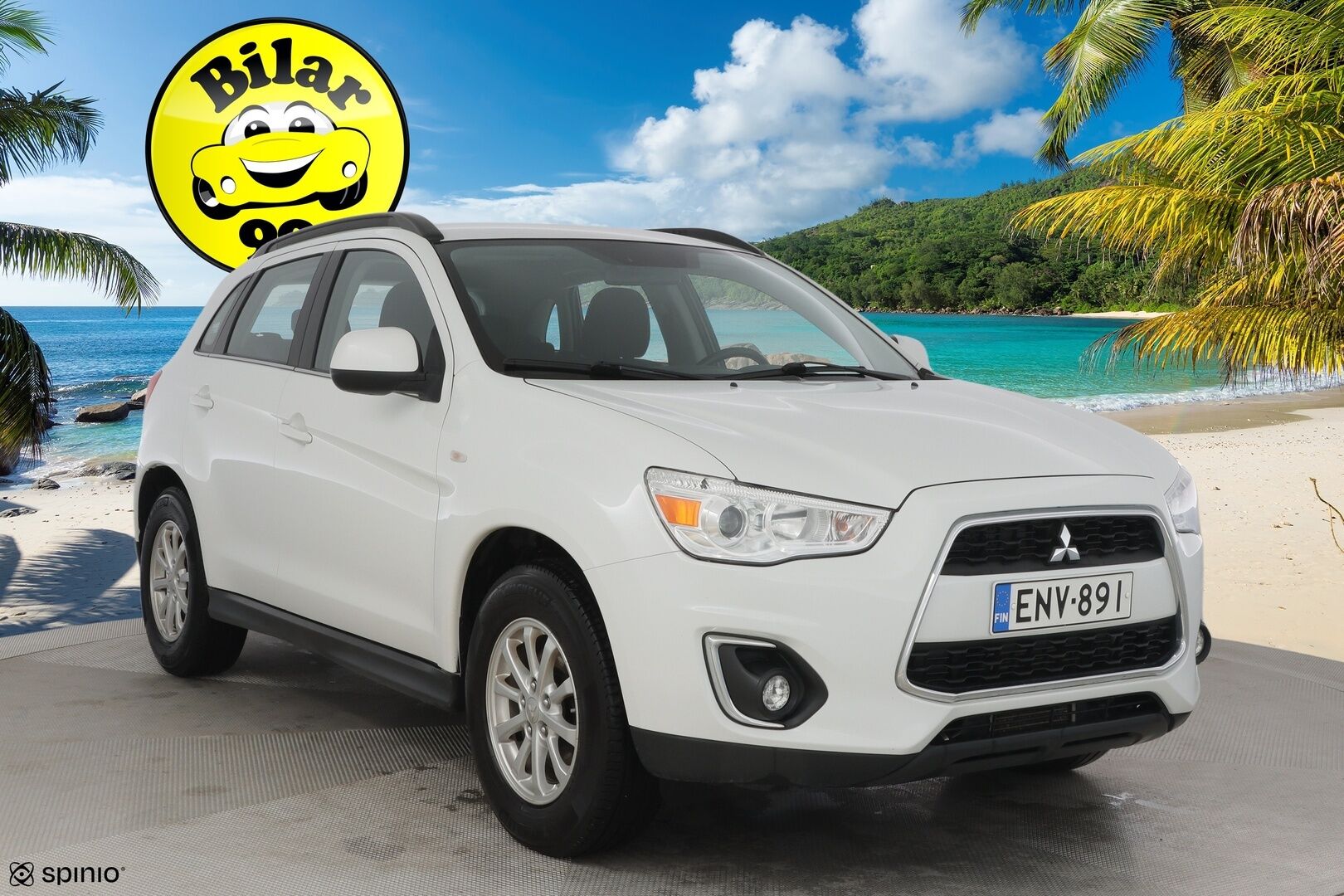Mitsubishi ASX 2016 1,6 Di-D AS&G Invite 4WD 6MT *Suomi-auto / Tutkat takana / Vetokoukku / Webasto kellolla* - *Kattavasti huollettu / Siisti kuntoinen / 2x renkaat alumiinivantein*