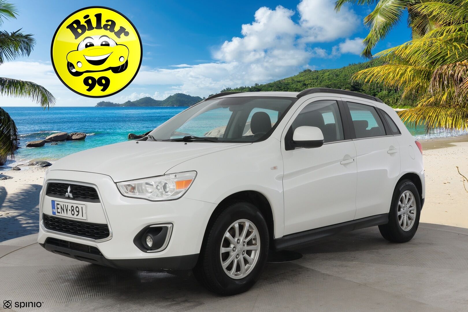 Mitsubishi ASX 2016 1,6 Di-D AS&G Invite 4WD 6MT *Suomi-auto / Tutkat takana / Vetokoukku / Webasto kellolla* - *Kattavasti huollettu / Siisti kuntoinen / 2x renkaat alumiinivantein*