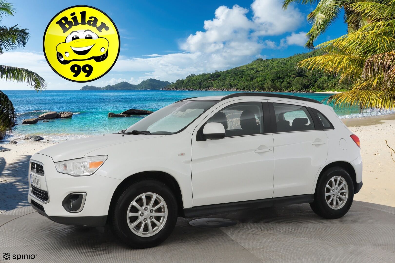 Mitsubishi ASX 2016 1,6 Di-D AS&G Invite 4WD 6MT *Suomi-auto / Tutkat takana / Vetokoukku / Webasto kellolla* - *Kattavasti huollettu / Siisti kuntoinen / 2x renkaat alumiinivantein*