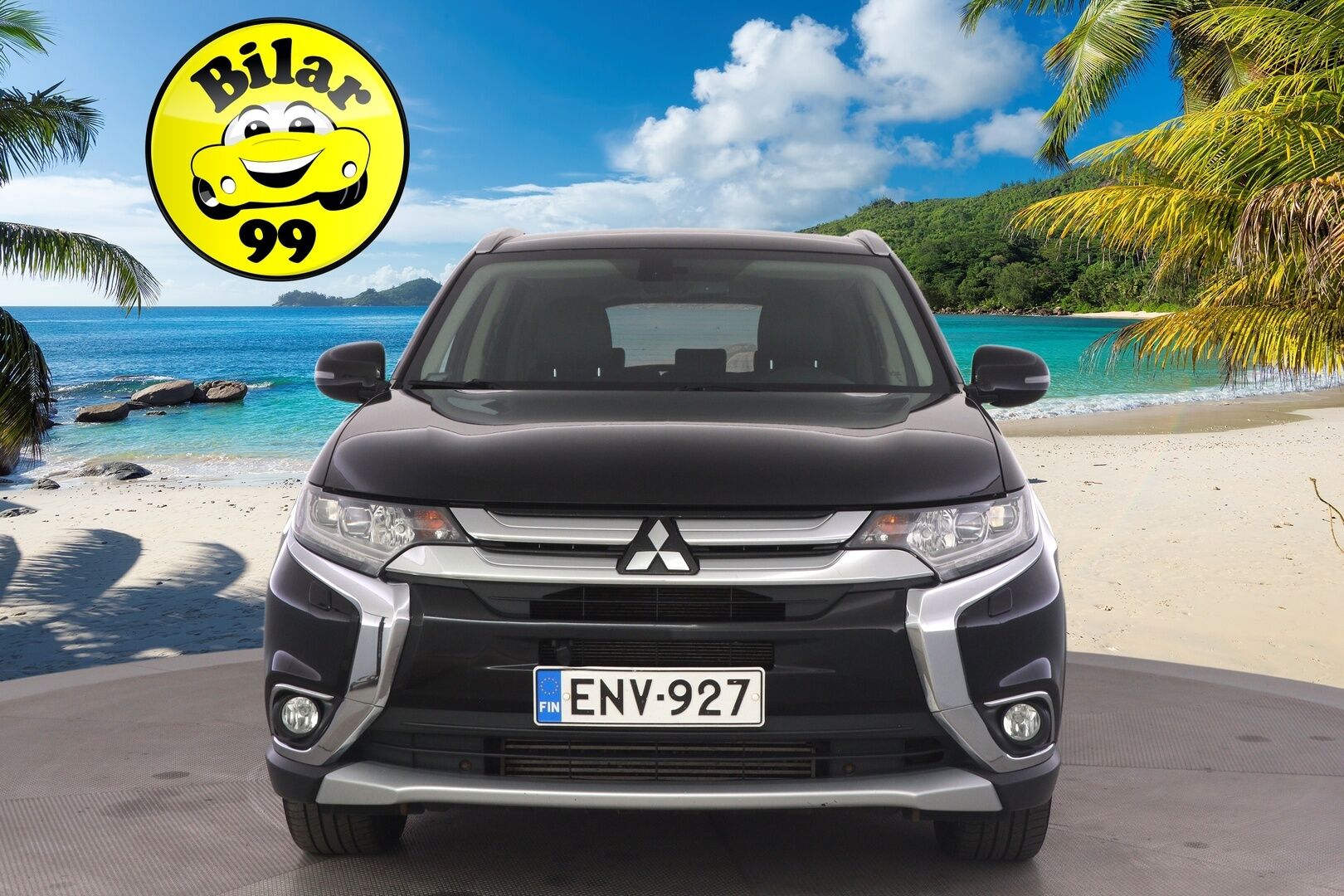 Mitsubishi Outlander 2016 2,2 DI-D Instyle NAVI AT 4WD * 7-paikkainen / P.Kamera / Keyless / Koukku * - HULLUT AVAJAISHULINAT KORKOTARJOUS 3,29 %