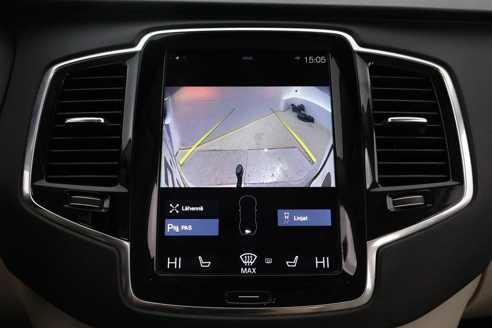 Volvo XC90 2016 D5 AWD Inscription aut - 3,99 % KORKOTARJOUS TÄHÄN AUTOON - Suomiauto / Webasto / Adapt.Vakkari / 7P / Peruutuskamera / Vetokoukku / Vaaleat Muistinahat / Full LED / Huippuvarusteet!