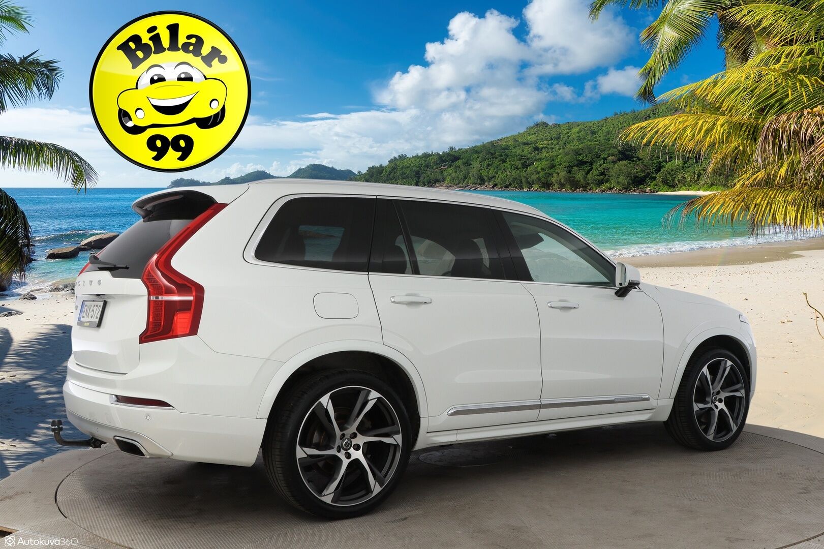 Volvo XC90 2016 D5 AWD Inscription aut - 3,99 % KORKOTARJOUS TÄHÄN AUTOON - Suomiauto / Webasto / Adapt.Vakkari / 7P / Peruutuskamera / Vetokoukku / Vaaleat Muistinahat / Full LED / Huippuvarusteet!
