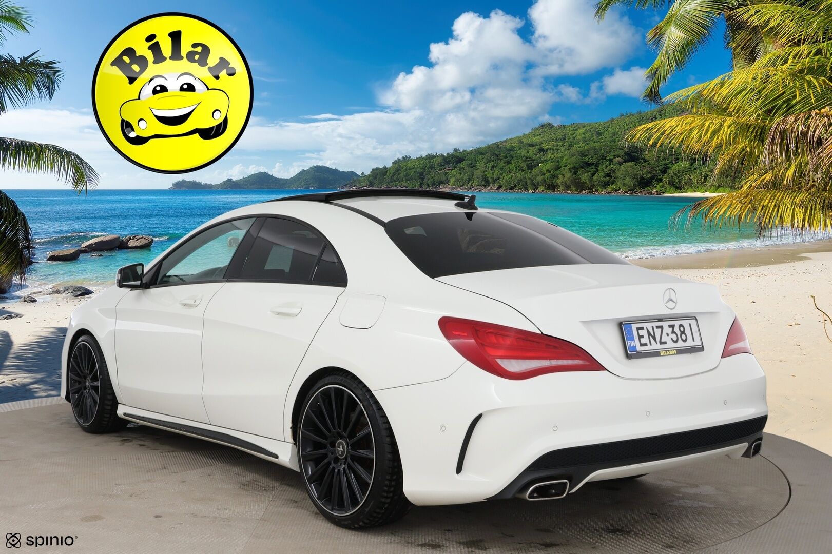 Mercedes-Benz CLA 2014 200 BE A Premium Business AMG - | Suomi-auto | Panorama | Vakkari | Bi-Xenon | Lohko+sisäp. | Nahka-alcantara | 2x renkaat&vanteet | Night-paketti | AMG ulko- ja sisäpaketit |