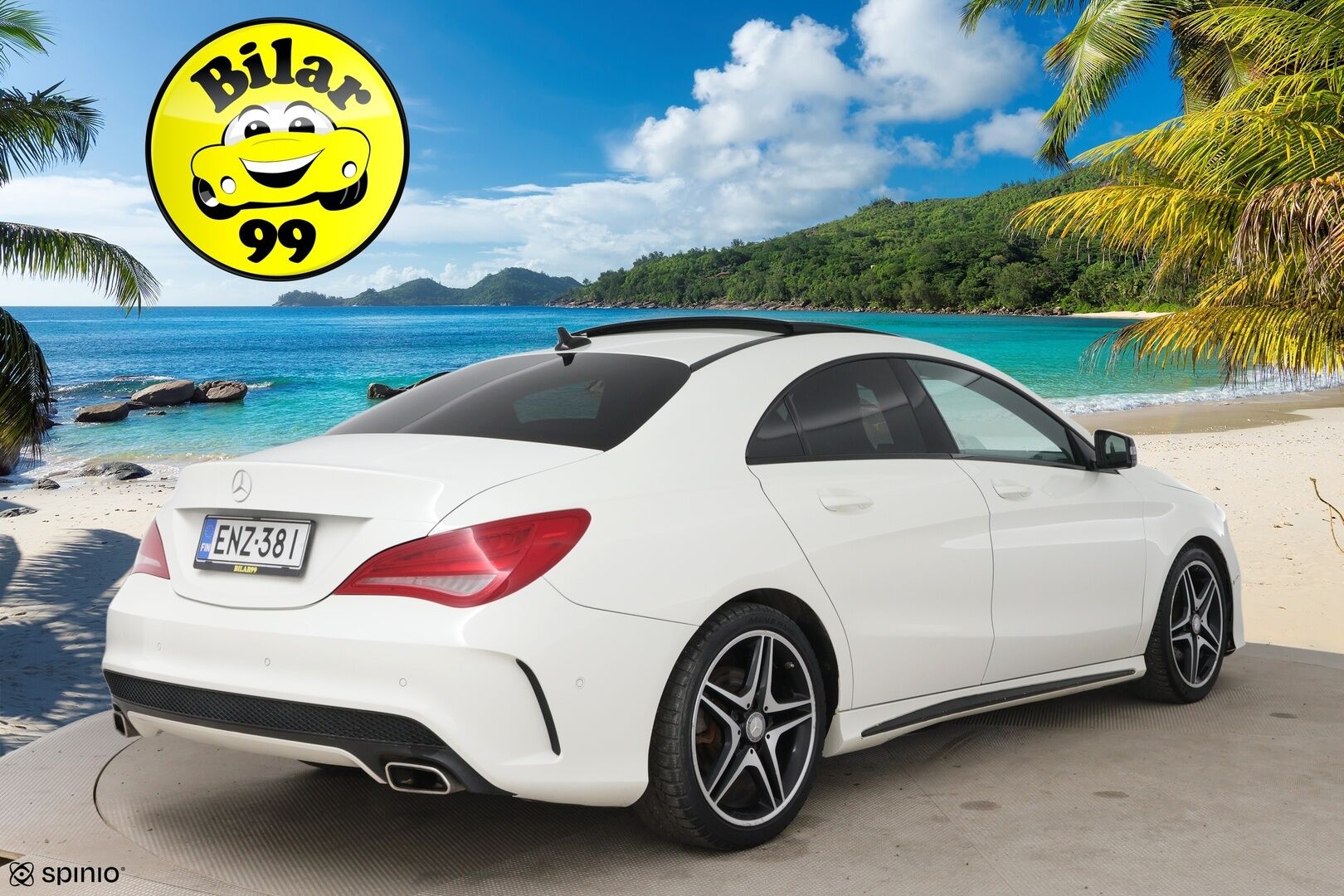 Mercedes-Benz CLA 2014 200 BE A Premium Business AMG * Suomi-auto / Panorama / Vakkari / Bi-Xenon / Lohko+sisäp. / Nahka-alcantara * - 2x renkaat&vanteet / Night-paketti / AMG ulko- ja sisäpaketit / Siisti