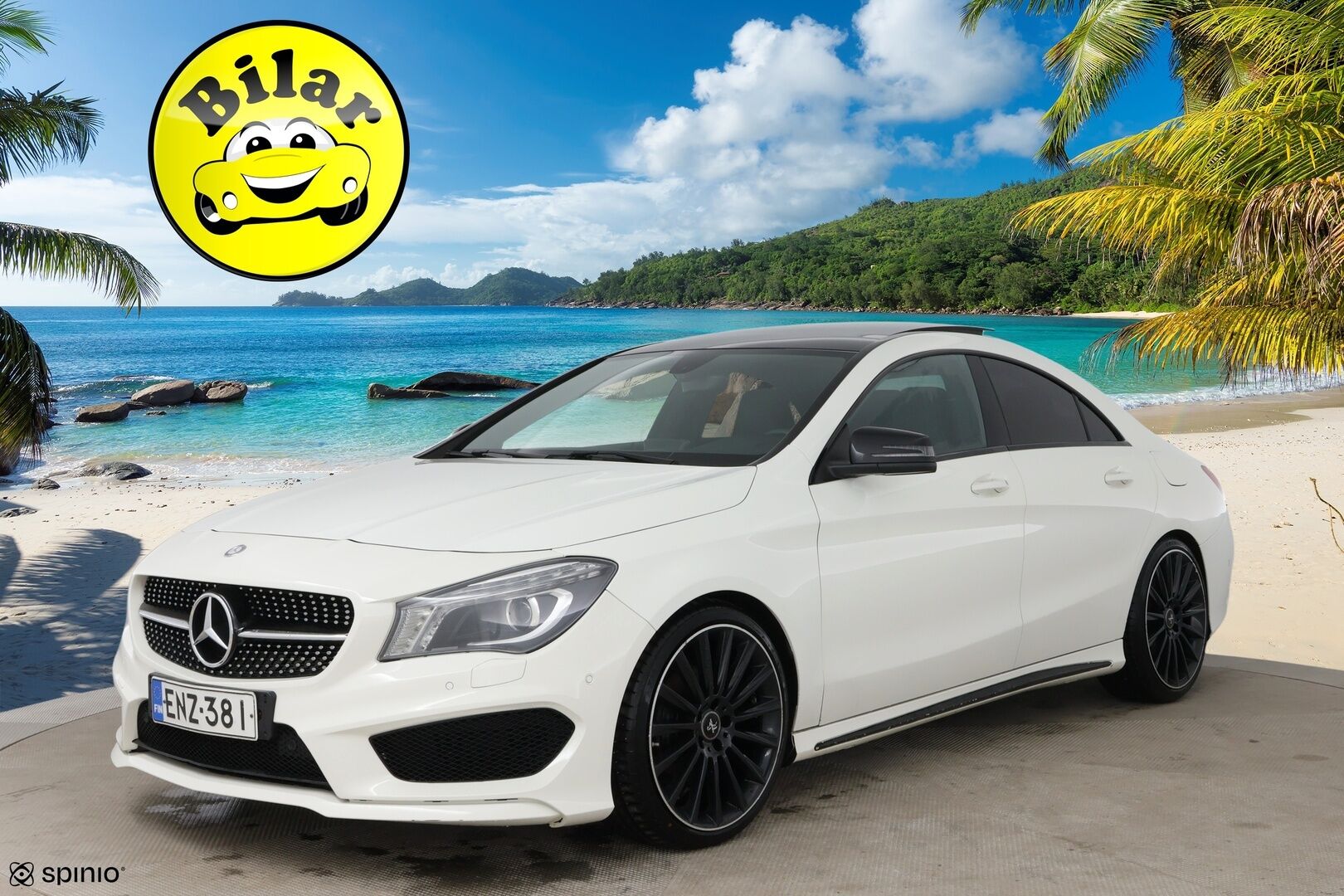 Mercedes-Benz CLA 2014 200 BE A Premium Business AMG - | Suomi-auto | Panorama | Vakkari | Bi-Xenon | Lohko+sisäp. | Nahka-alcantara | 2x renkaat&vanteet | Night-paketti | AMG ulko- ja sisäpaketit |