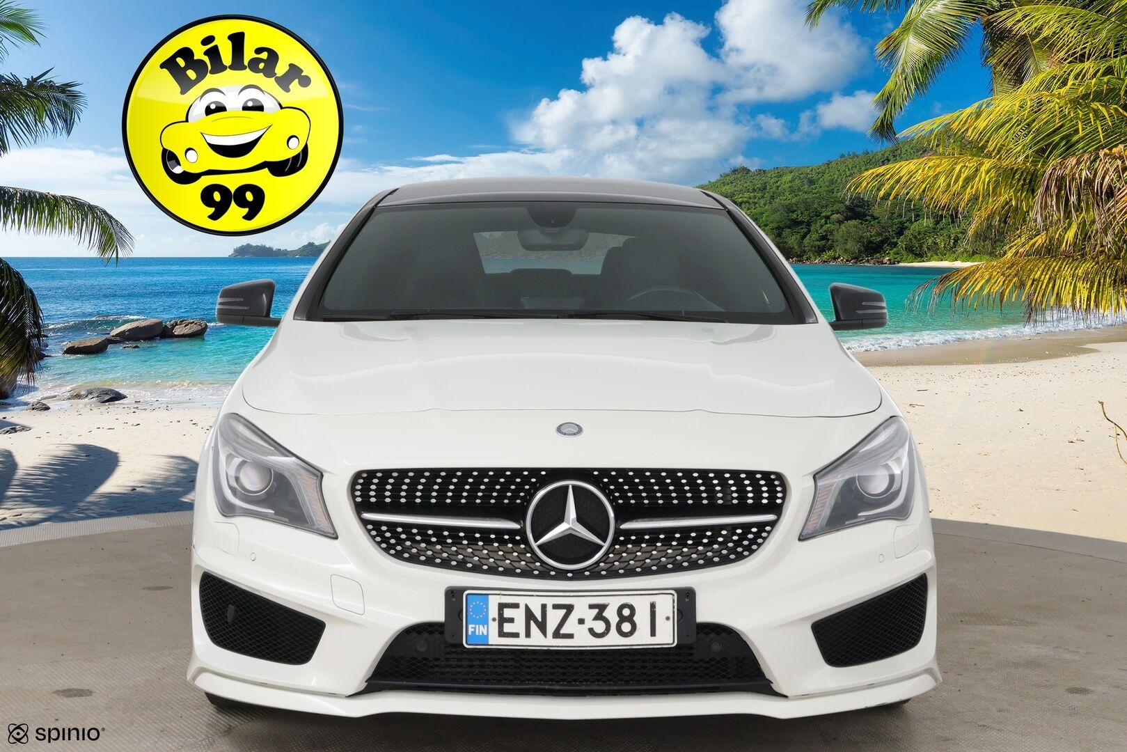 Mercedes-Benz CLA 2014 200 BE A Premium Business AMG * Suomi-auto / Panorama / Vakkari / Bi-Xenon / Lohko+sisäp. / Nahka-alcantara * - 2x renkaat&vanteet / Night-paketti / AMG ulko- ja sisäpaketit / Siisti
