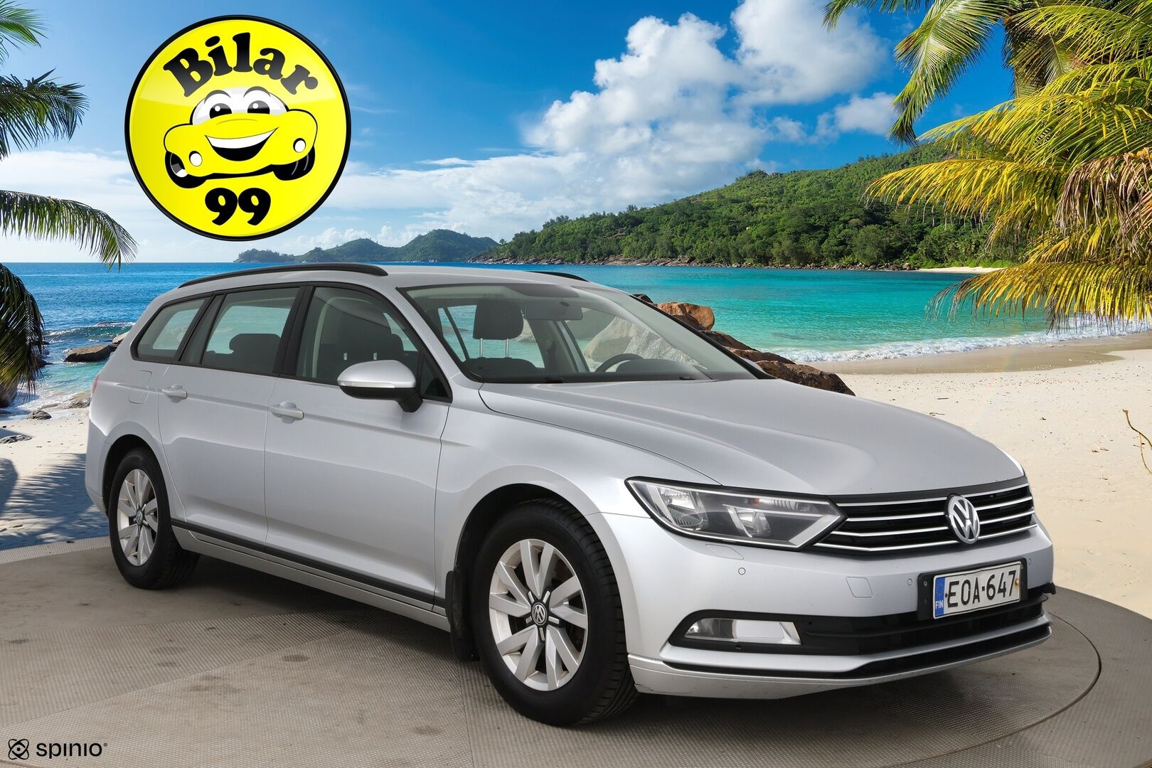 Volkswagen Passat 2016 Variant Trendline 1,6 TDI 88 kW / Webasto / P-tutkat / Vakkari / Vetokoukku - Suomi-auto hyvällä huoltohistorialla! / Hyvät kesä- ja talvirenkaat