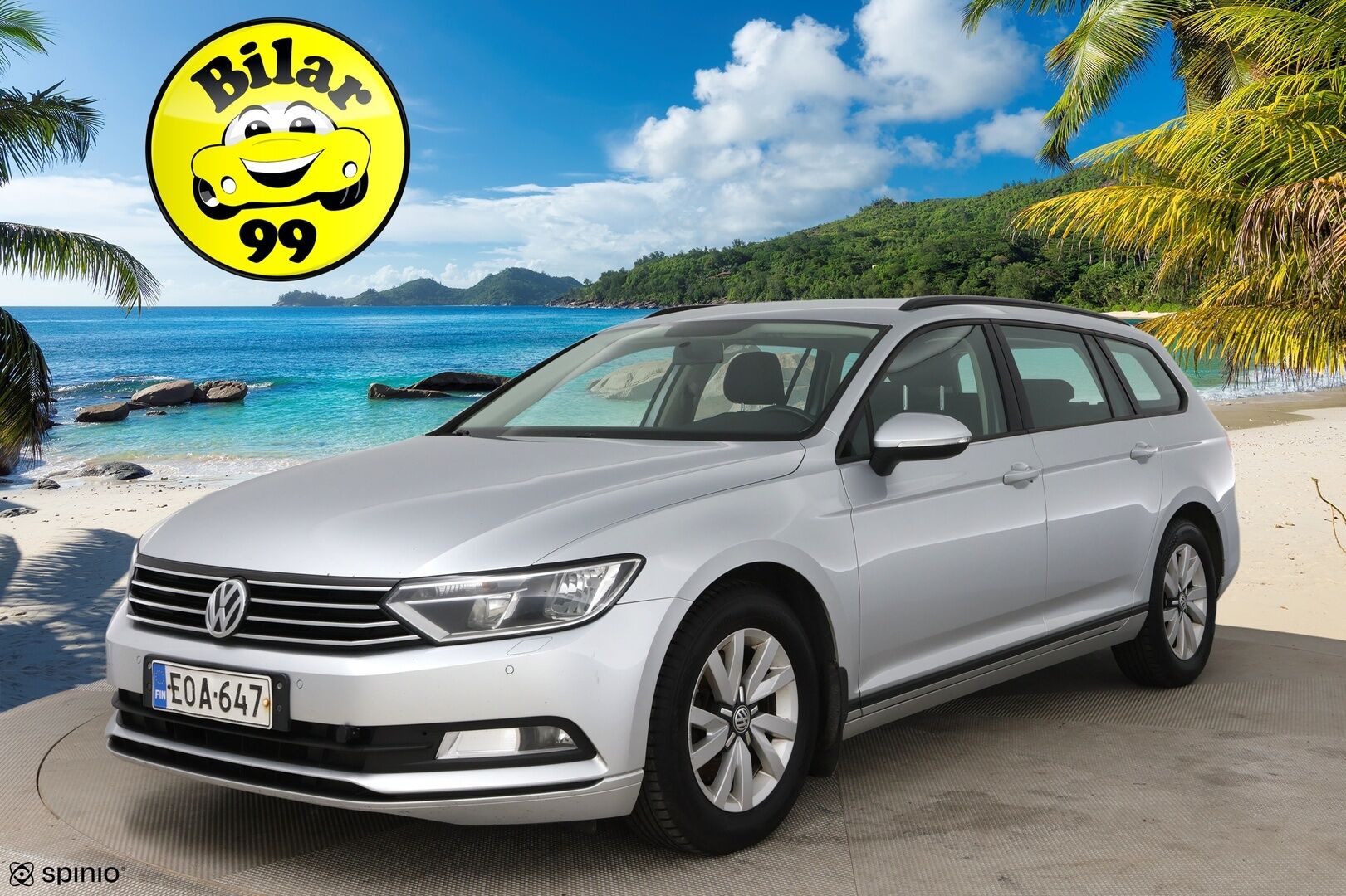 Volkswagen Passat 2016 Variant Trendline 1,6 TDI 88 kW / Webasto / P-tutkat / Vakkari / Vetokoukku - Suomi-auto hyvällä huoltohistorialla! / Hyvät kesä- ja talvirenkaat