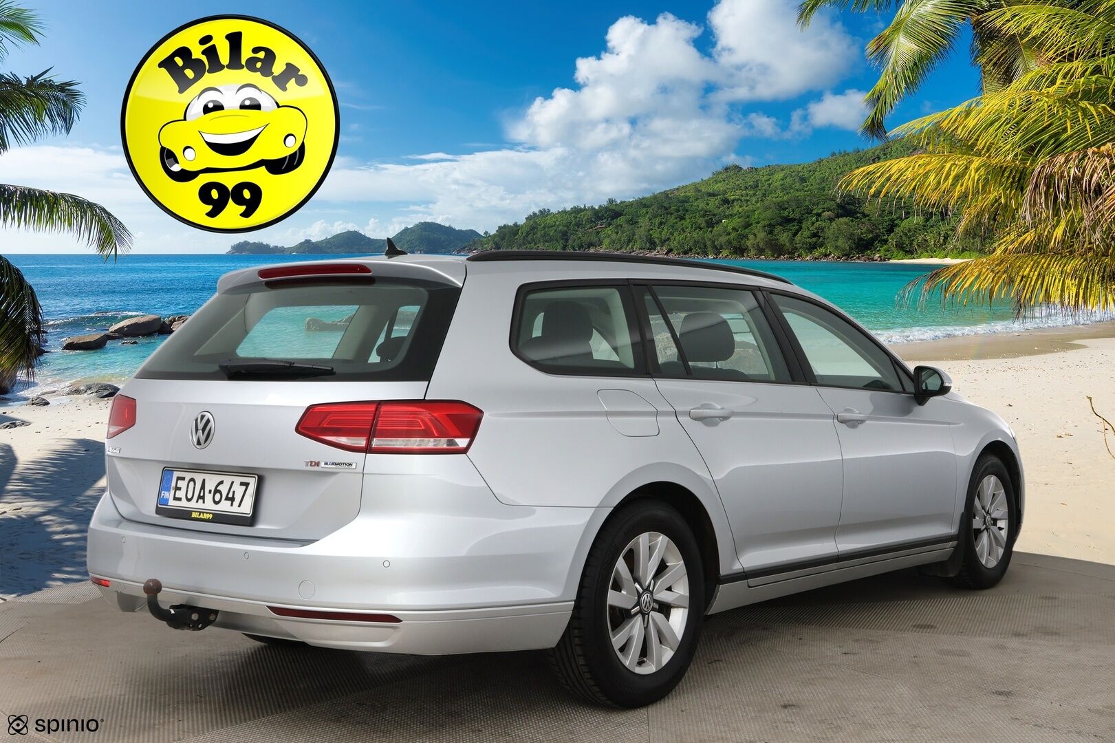 Volkswagen Passat 2016 Variant Trendline 1,6 TDI 88 kW / Webasto / P-tutkat / Vakkari / Vetokoukku - Suomi-auto hyvällä huoltohistorialla! / Hyvät kesä- ja talvirenkaat