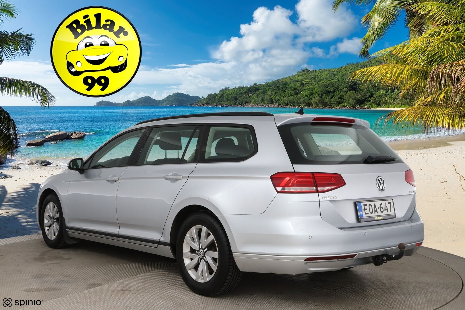 Volkswagen Passat 2016 Variant Trendline 1,6 TDI 88 kW / Webasto / P-tutkat / Vakkari / Vetokoukku - Suomi-auto hyvällä huoltohistorialla! / Hyvät kesä- ja talvirenkaat