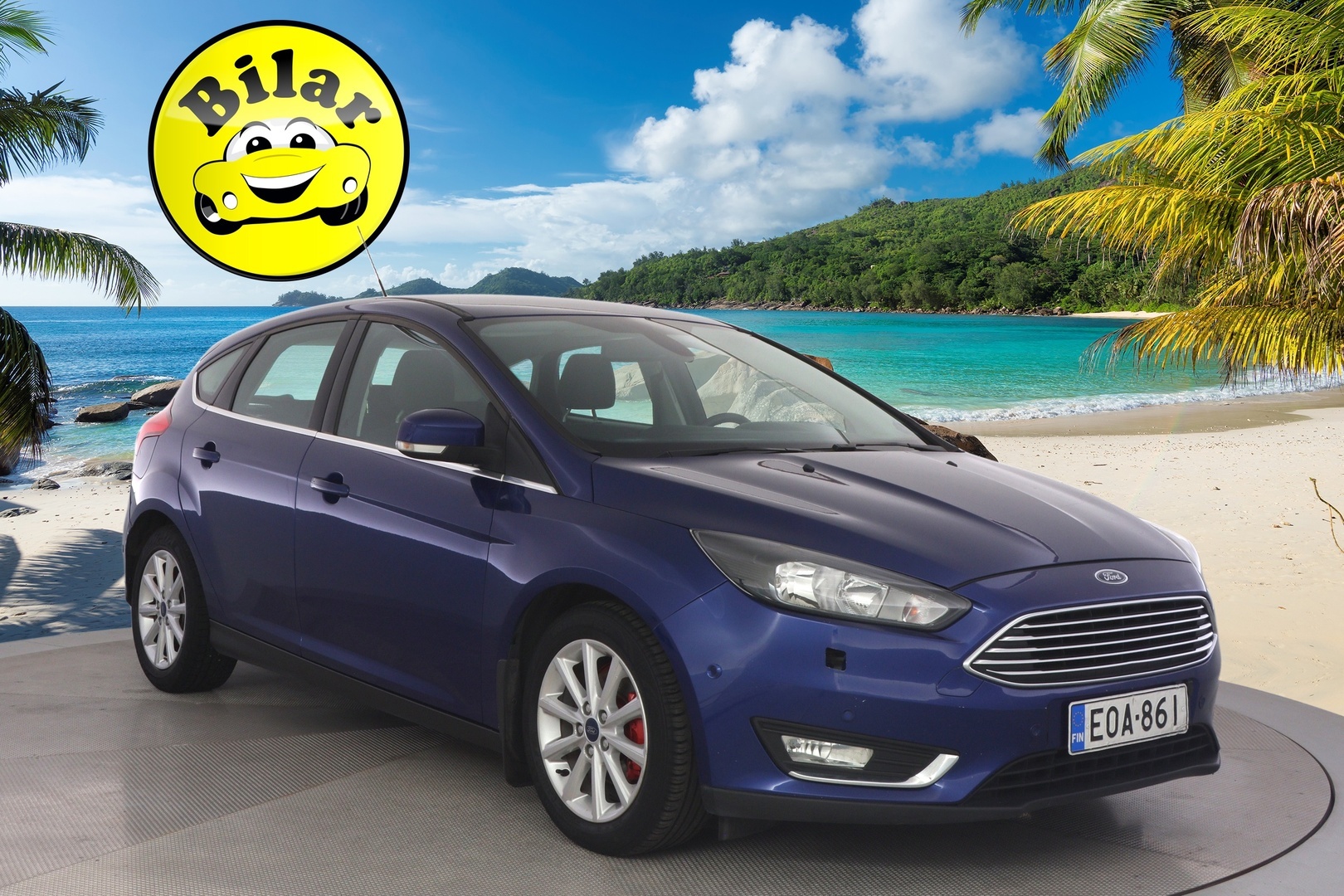 Ford Focus 2016 1,0 EcoBoost 125 hv Start/Stop M6 Titanium - YritysOutlet - Myydään vain yrityksille - Suomi-auto | Lohkolämmitin sisäpistokkeella | Tutkat edessä ja takana | Lämmitettävä tuulilasi