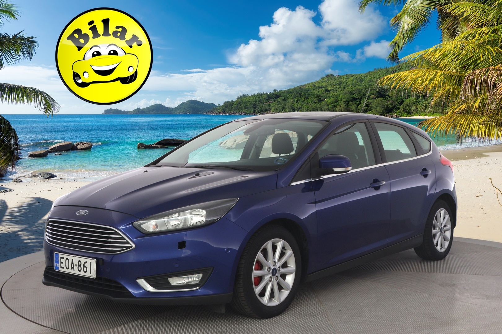 Ford Focus 2016 1,0 EcoBoost 125 hv Start/Stop M6 Titanium - YritysOutlet - Myydään vain yrityksille - Suomi-auto | Lohkolämmitin sisäpistokkeella | Tutkat edessä ja takana | Lämmitettävä tuulilasi