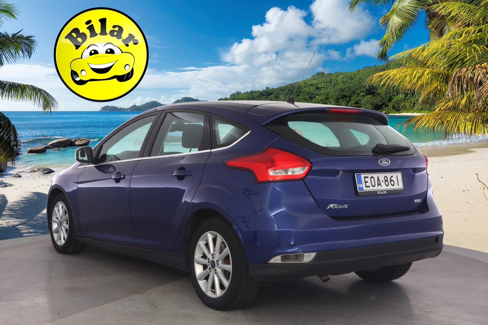 Ford Focus 2016 1,0 EcoBoost 125 hv Start/Stop M6 Titanium - YritysOutlet - Myydään vain yrityksille - Suomi-auto | Lohkolämmitin sisäpistokkeella | Tutkat edessä ja takana | Lämmitettävä tuulilasi