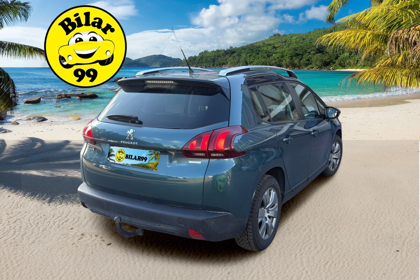 Peugeot 2008 2017 Active PureTech 110 Automaatti *Suomi-auto / Lasikatto / Vetokoukku / P-tutka / Lohko+Sisäpistoke* - Jakohihna vaihdettu 08/2025!