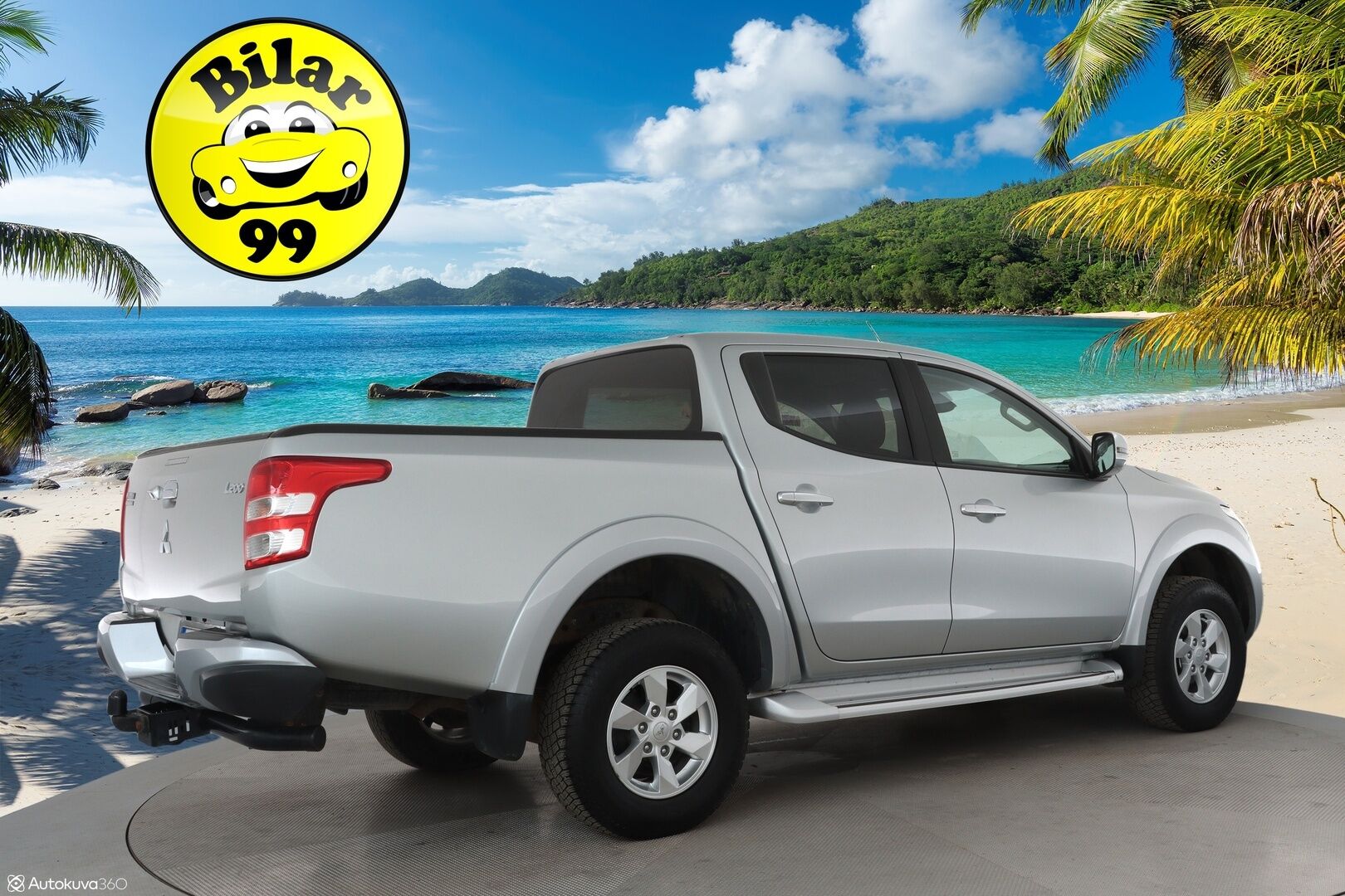 Mitsubishi L200 2018 Double Cab 2,4 DI-D Magnum MT 2-paikkainen - 3,99 % KORKOTARJOUS TÄHÄN AUTOON - ALV / 1Om Suomiauto / Webasto / Vetokoukku / Peruutuskamera /  Vakkari / Bluetooth / 2x Renkaat!