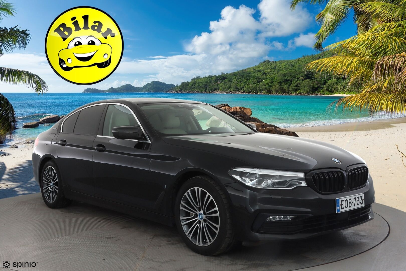 BMW 530 2017 G30 Sedan 530e A iPerformance Launch Edition Sport - | ACC | Sporttinahat | Adapt. LED | DAP | HiFi | Ambient Light | P.kamera | Sähk. takaluukku | Lämm. ratti | 2x renkaat aluin | Suomiauto | 