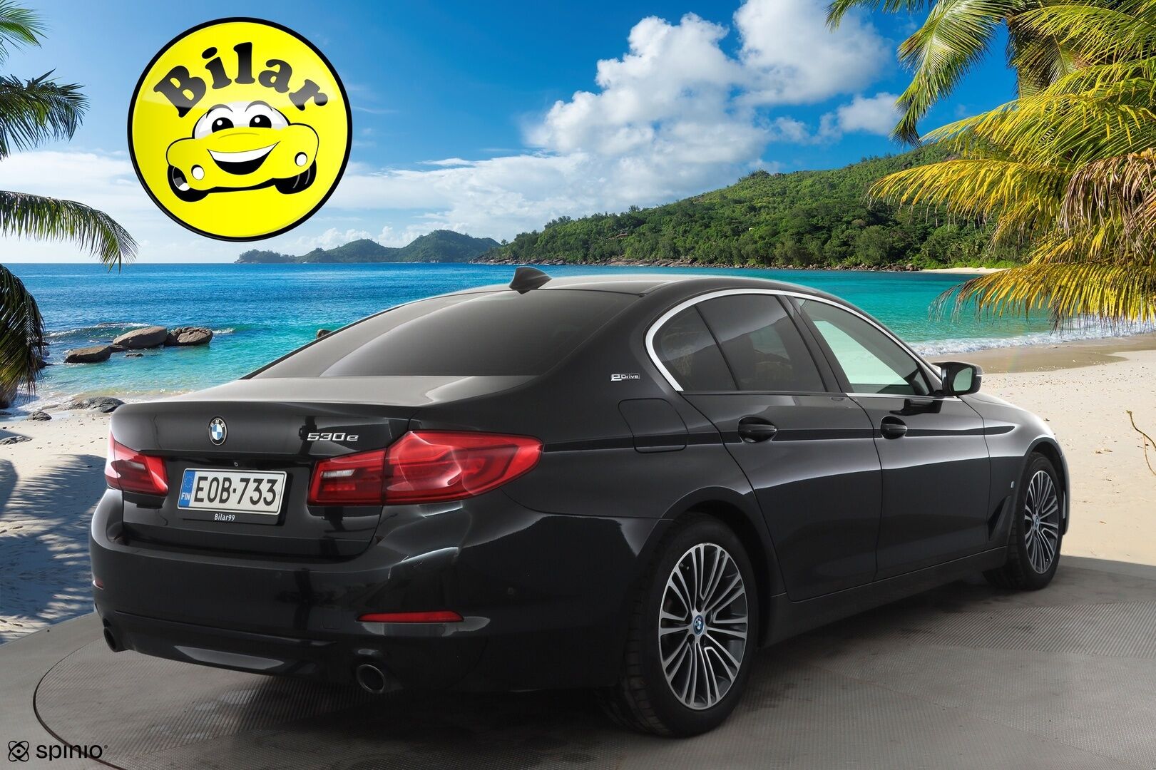 BMW 530 2017 G30 Sedan 530e A iPerformance Launch Edition Sport - | ACC | Sporttinahat | Adapt. LED | DAP | HiFi | Ambient Light | P.kamera | Sähk. takaluukku | Lämm. ratti | 2x renkaat aluin | Suomiauto | 